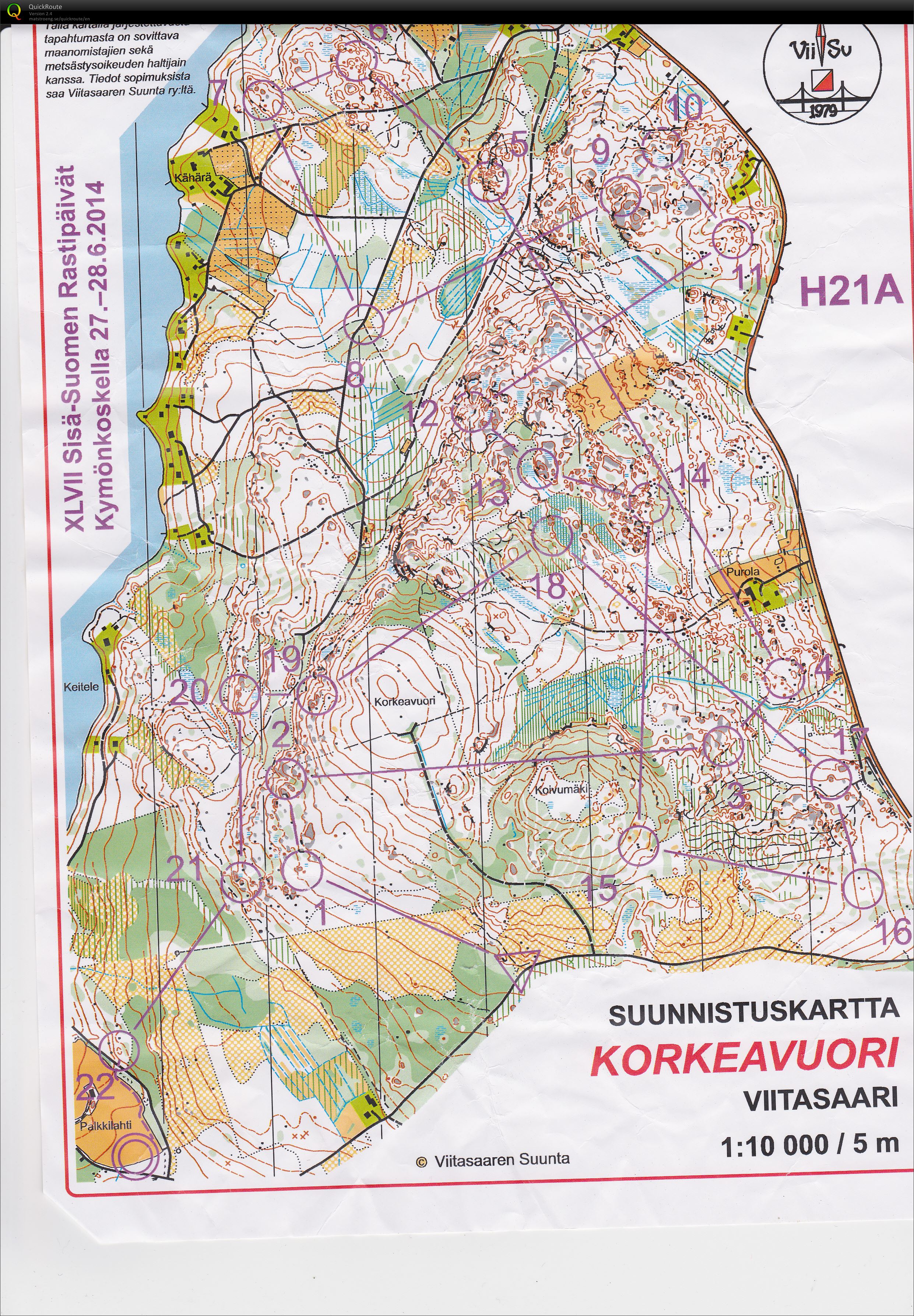 Sisäsuomen Rastipäivät D2 (28/06/2014)