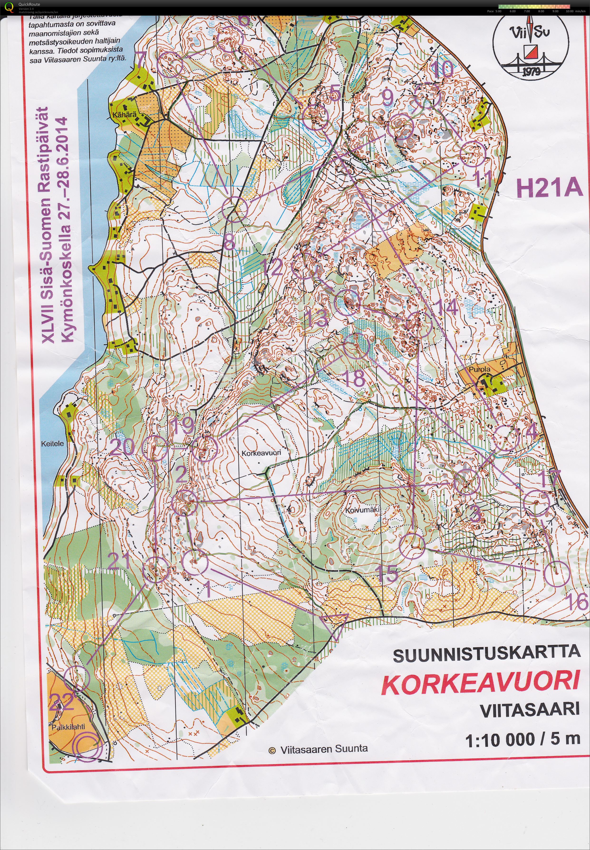 Sisäsuomen Rastipäivät D2 (28/06/2014)