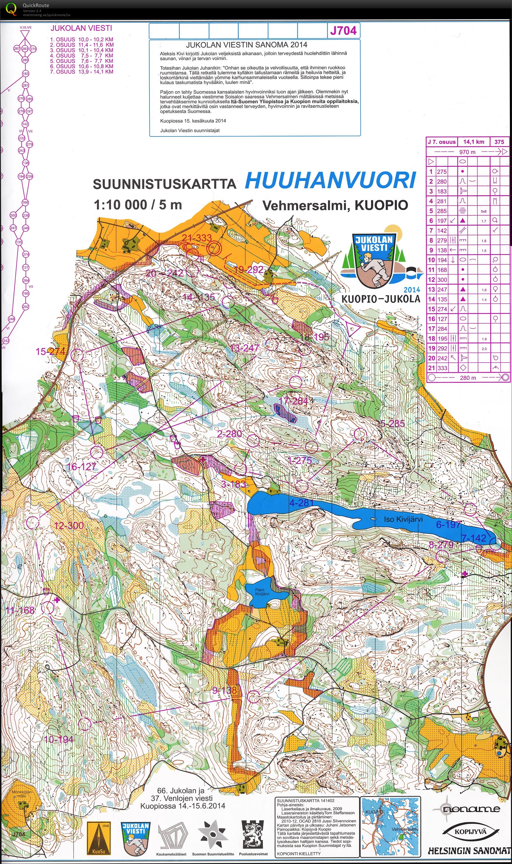 Jukola (15/06/2014)