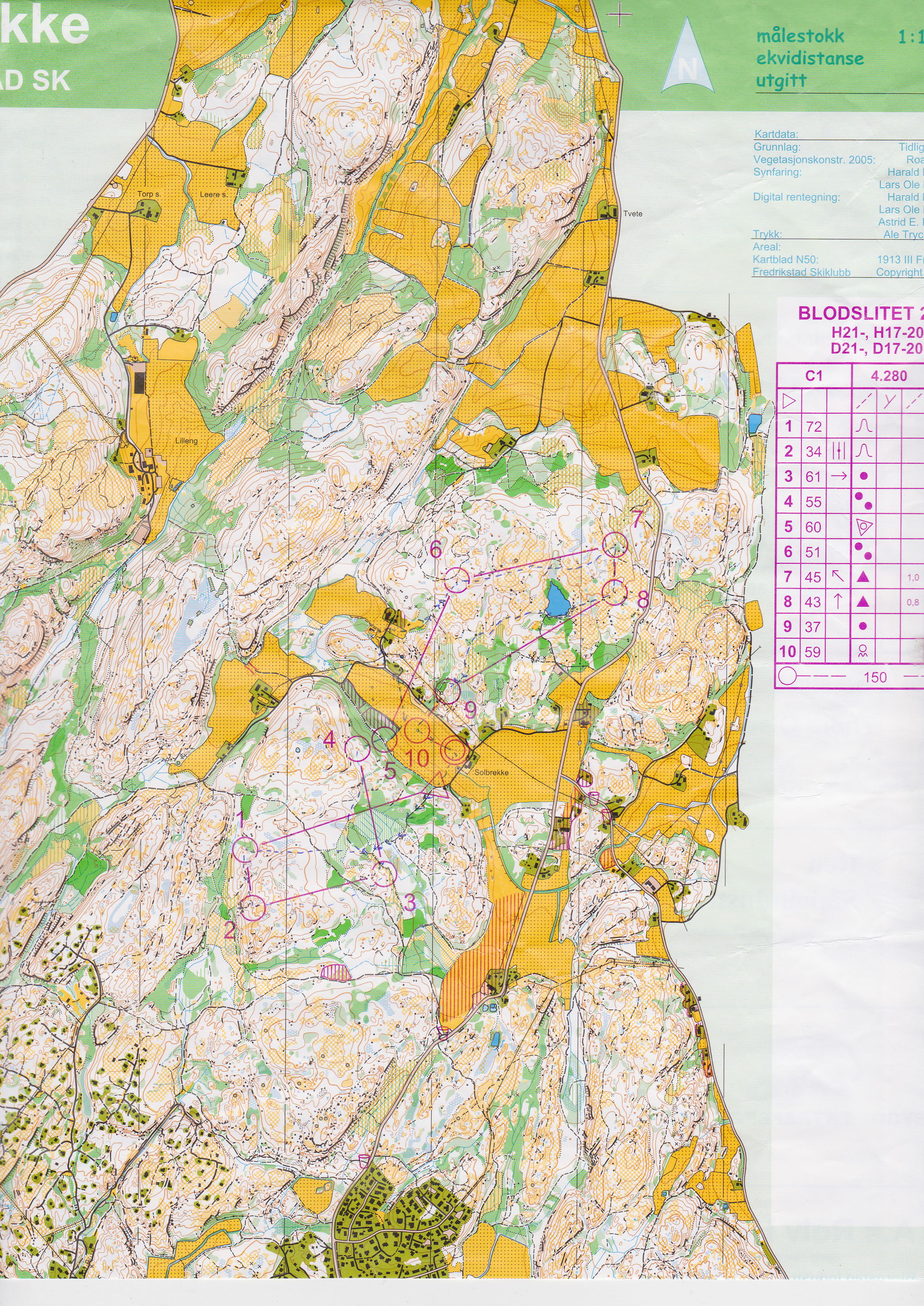 Blodslitet slinga 2 (22/10/2005)