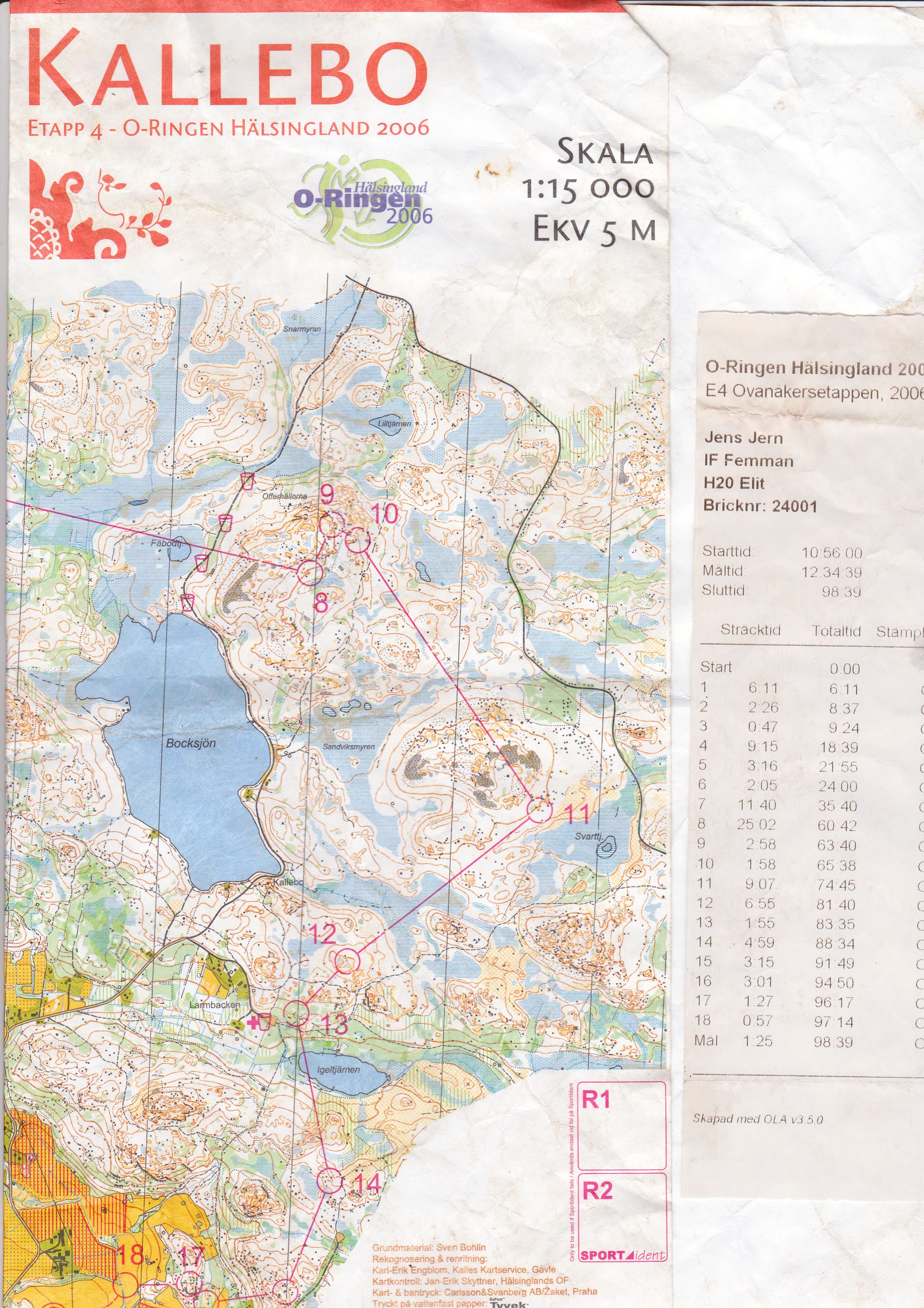 Oringen Hälsingland E4 Del2 (27.07.2006)