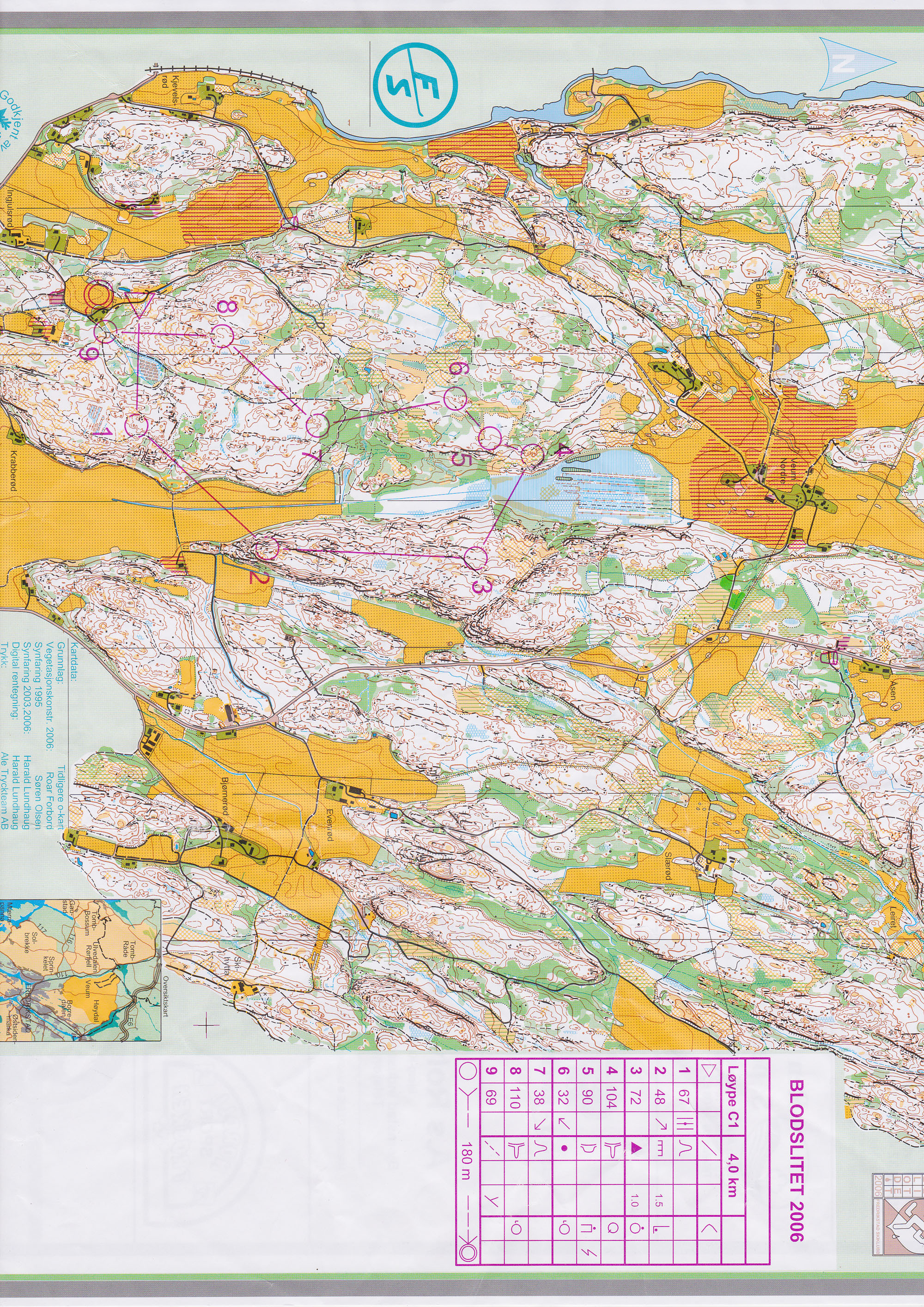 Blodslitet Slinga 1 (20/10/2006)