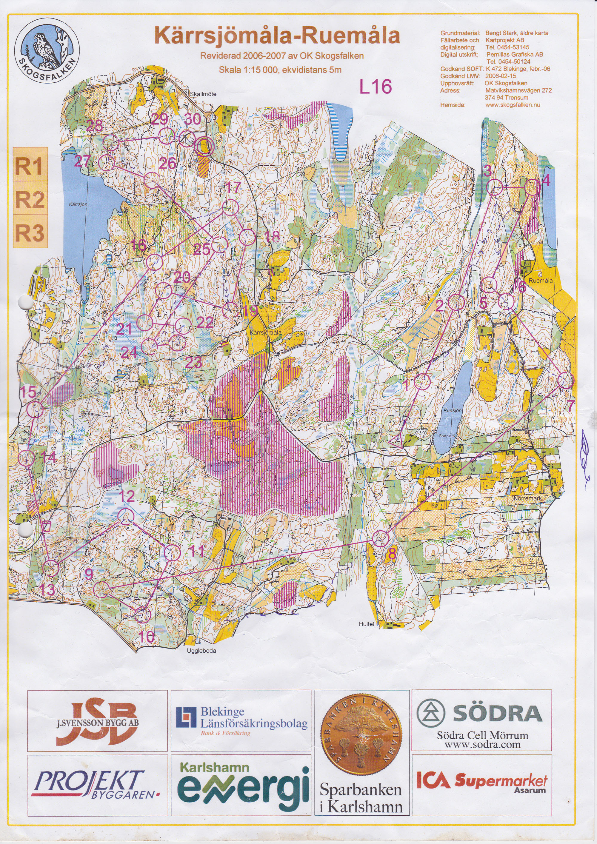 Skogsfalkens tävling (31/03/2007)