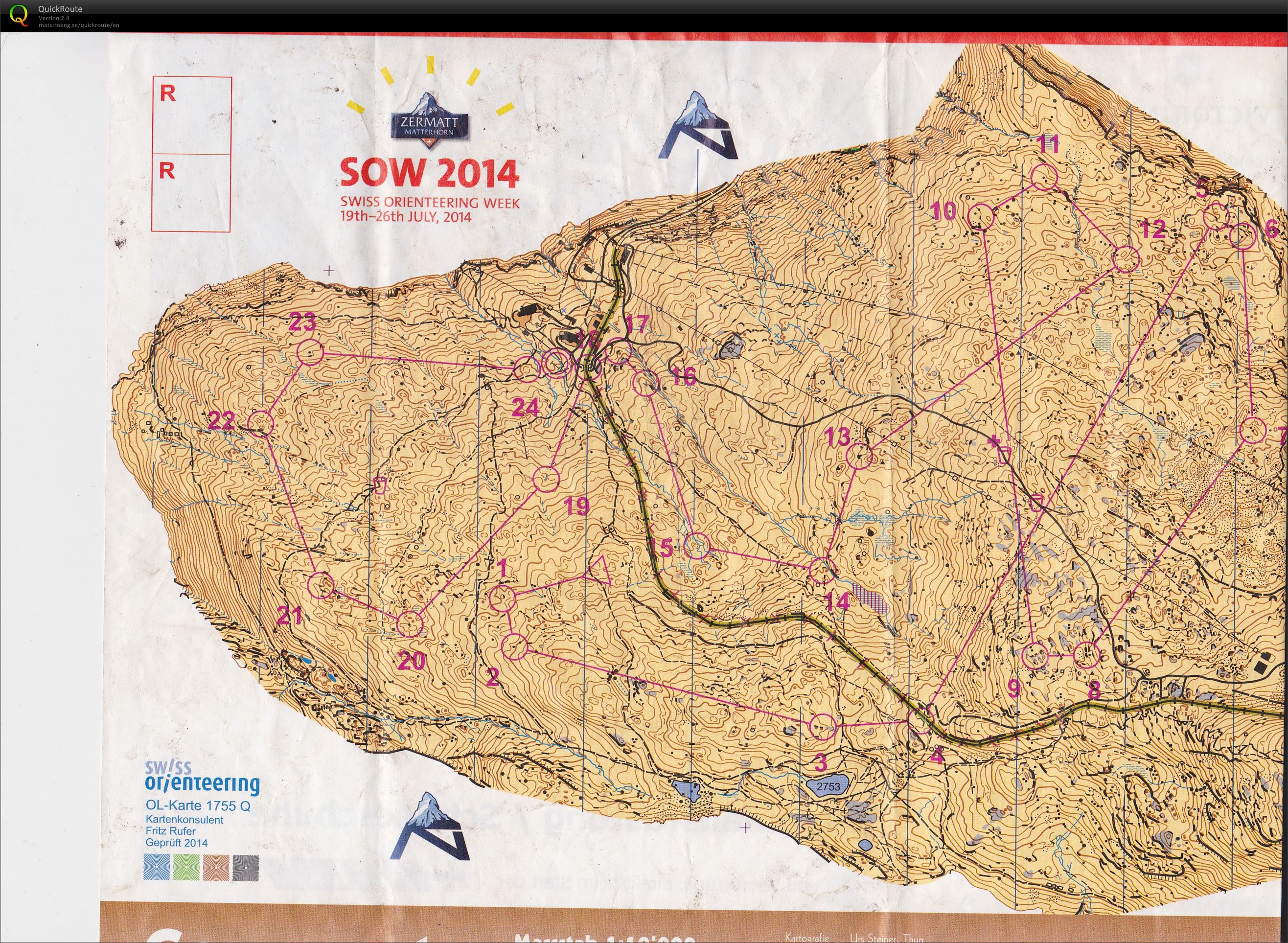 Swiss O Week 2014 Day 5 (22/07/2014)