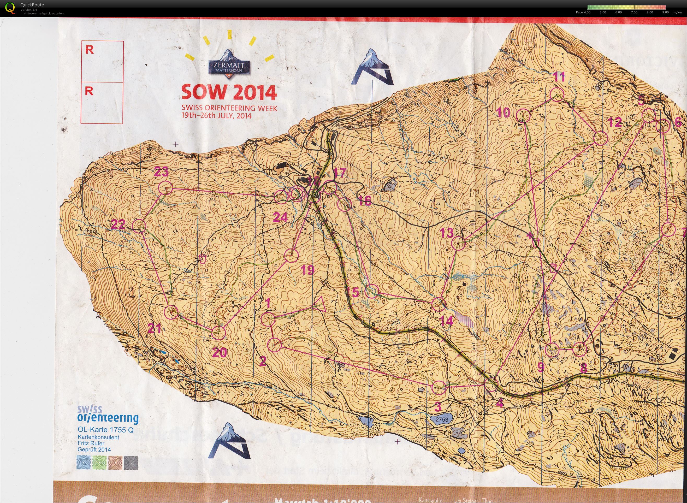 Swiss O Week 2014 Day 5 (22/07/2014)