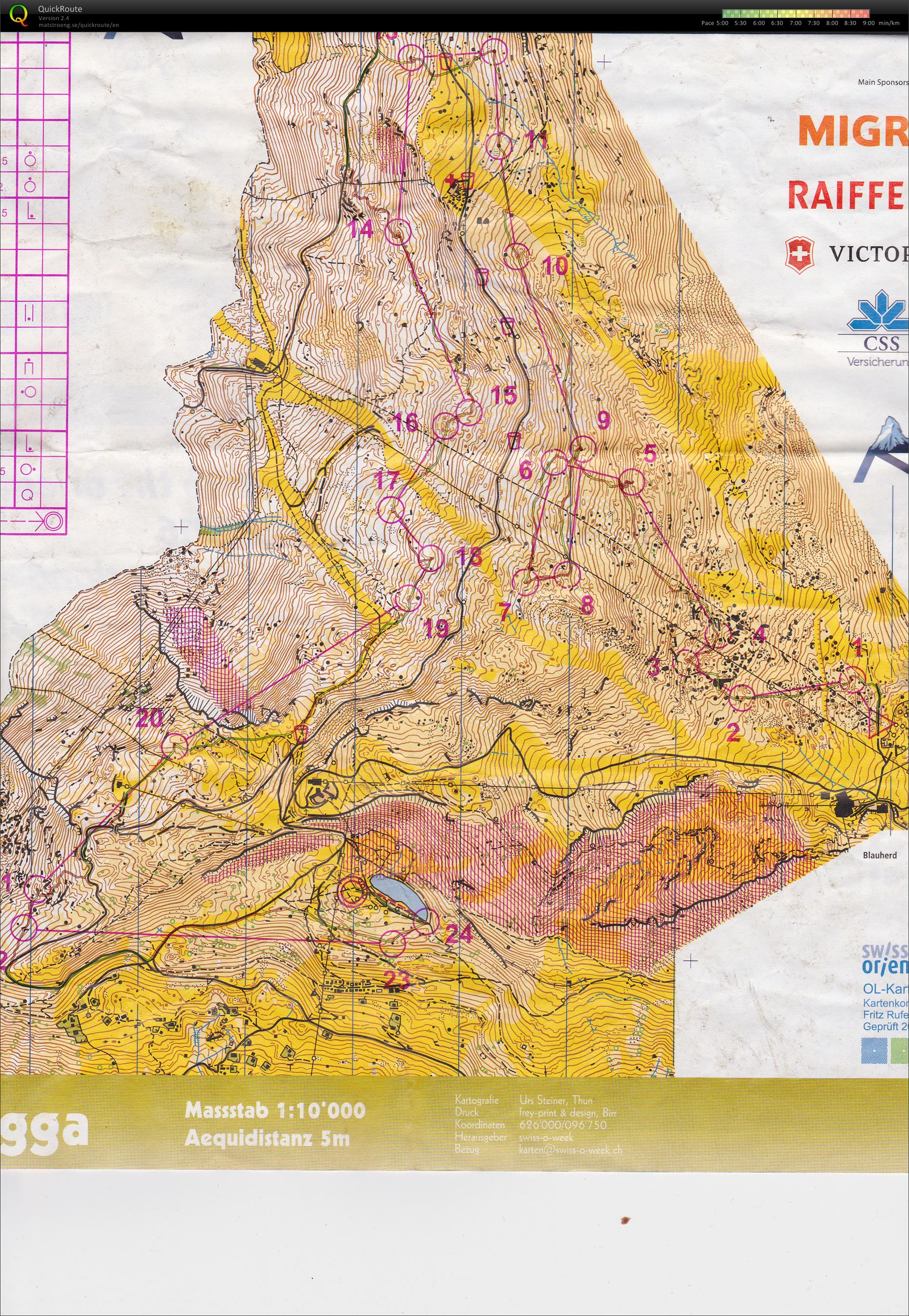 Swiss O Week 2014 Day 6 (26/07/2014)