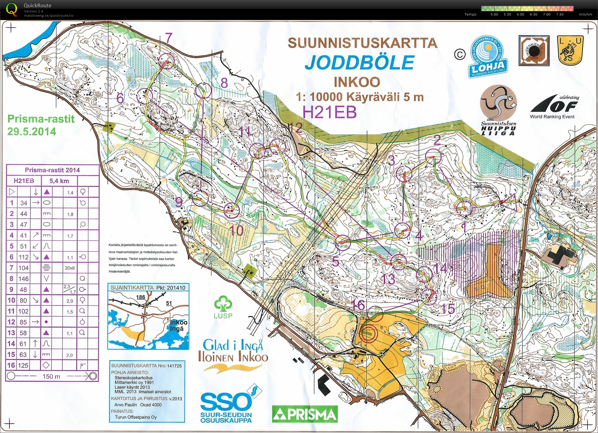 Vårträning 1 (14/03/2015)