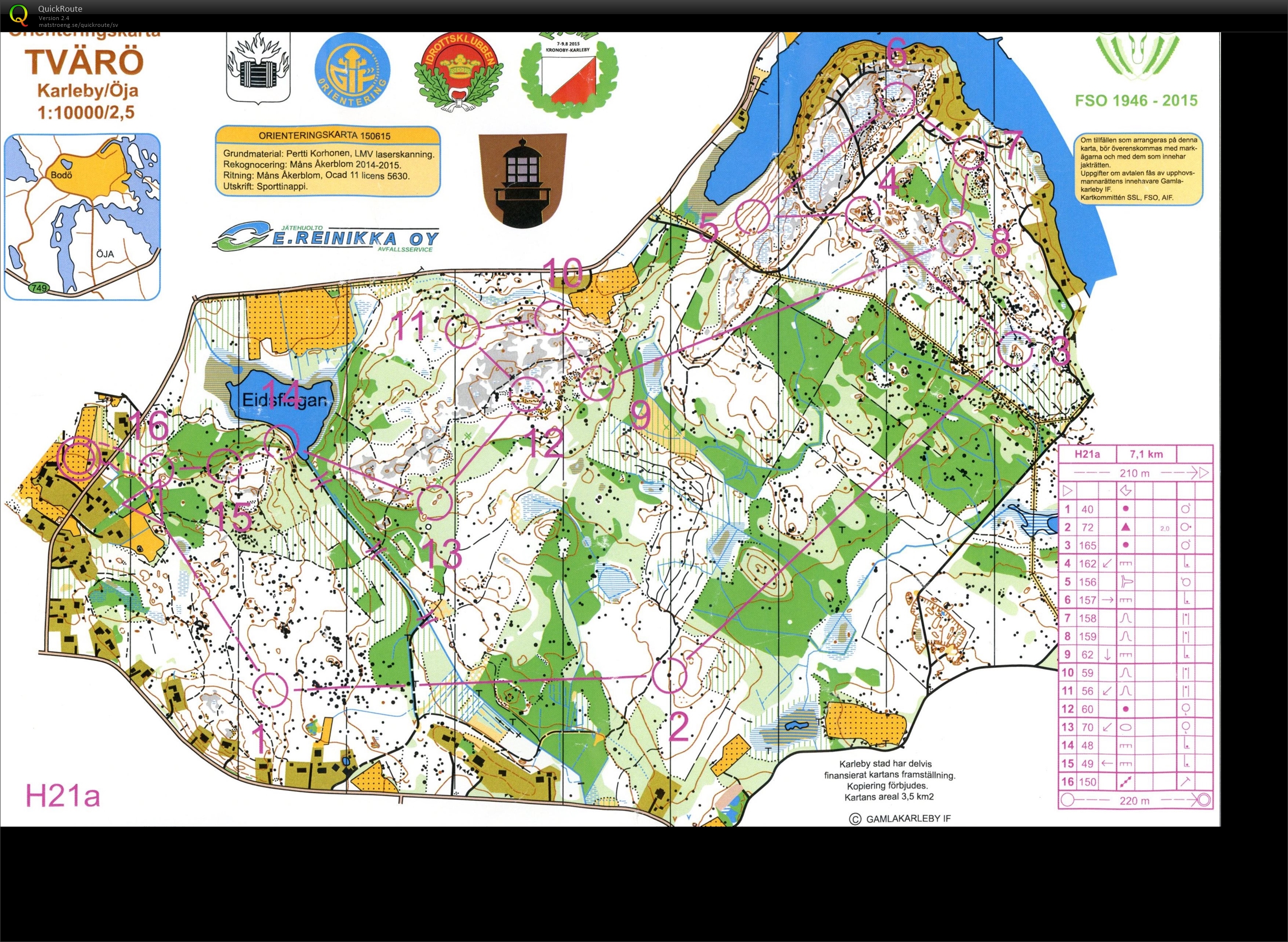 FSOM Stafett (09/08/2015)