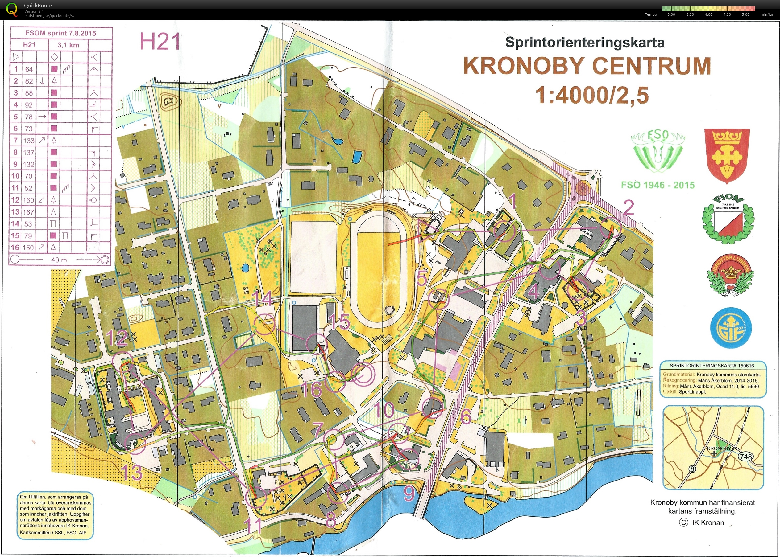 FSOM Sprint (07.08.2015)
