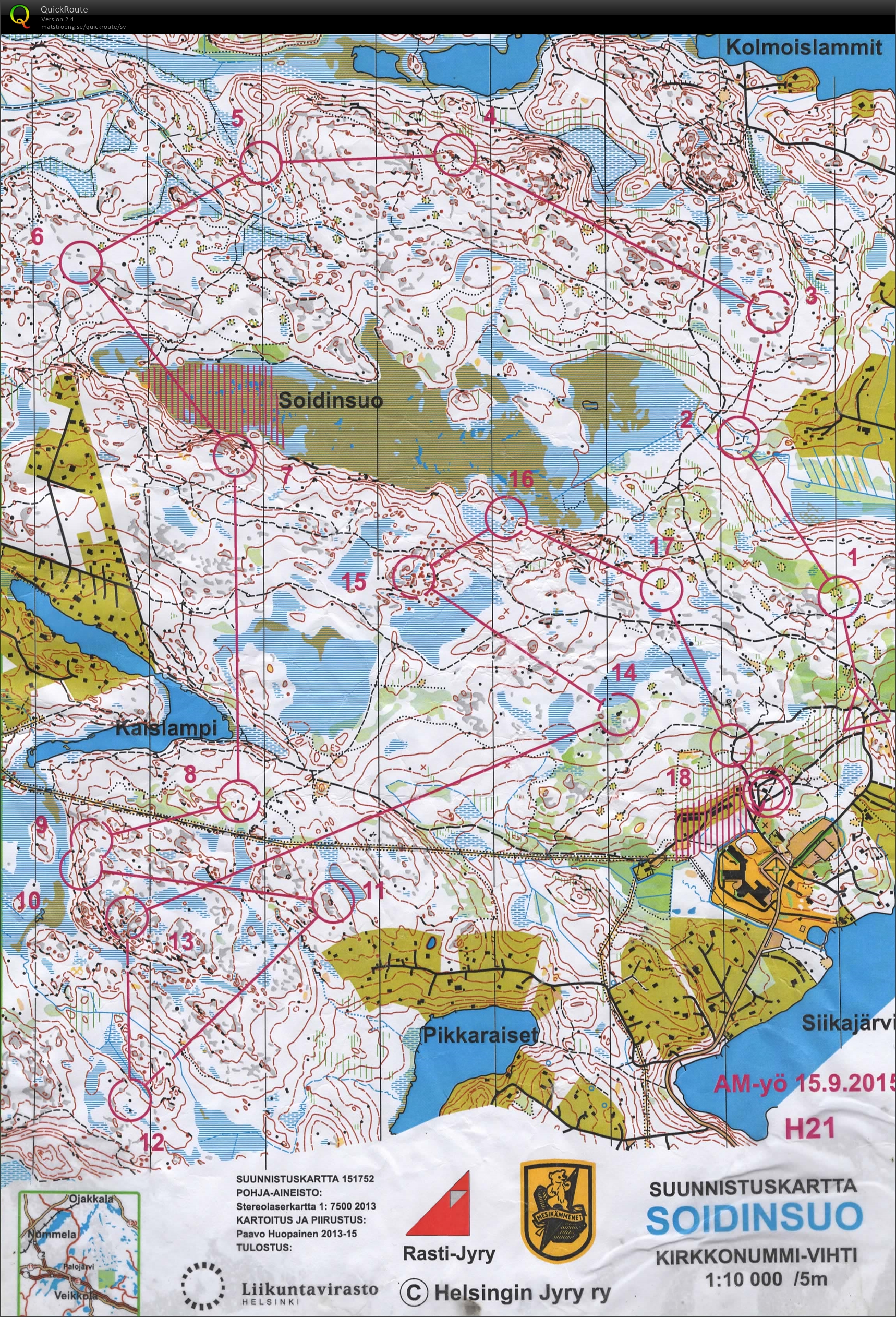 AM-yö (15.09.2015)