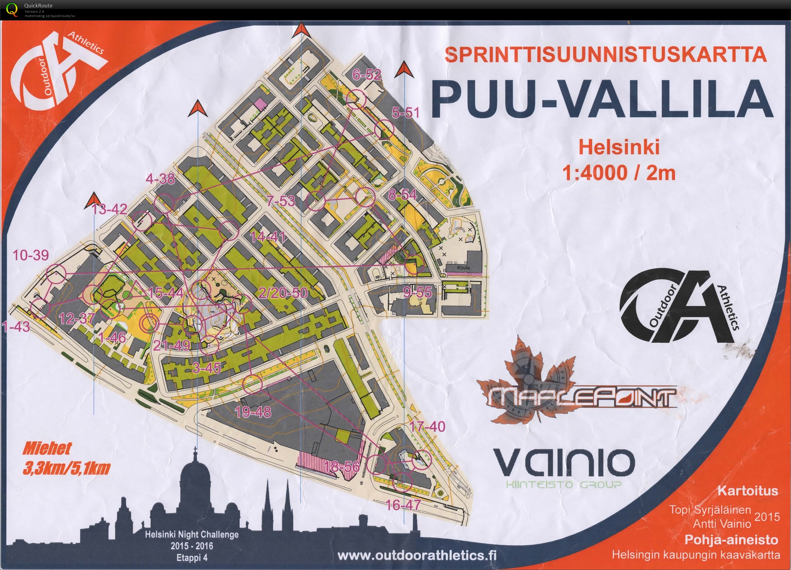 HNC sprint (04/11/2015)