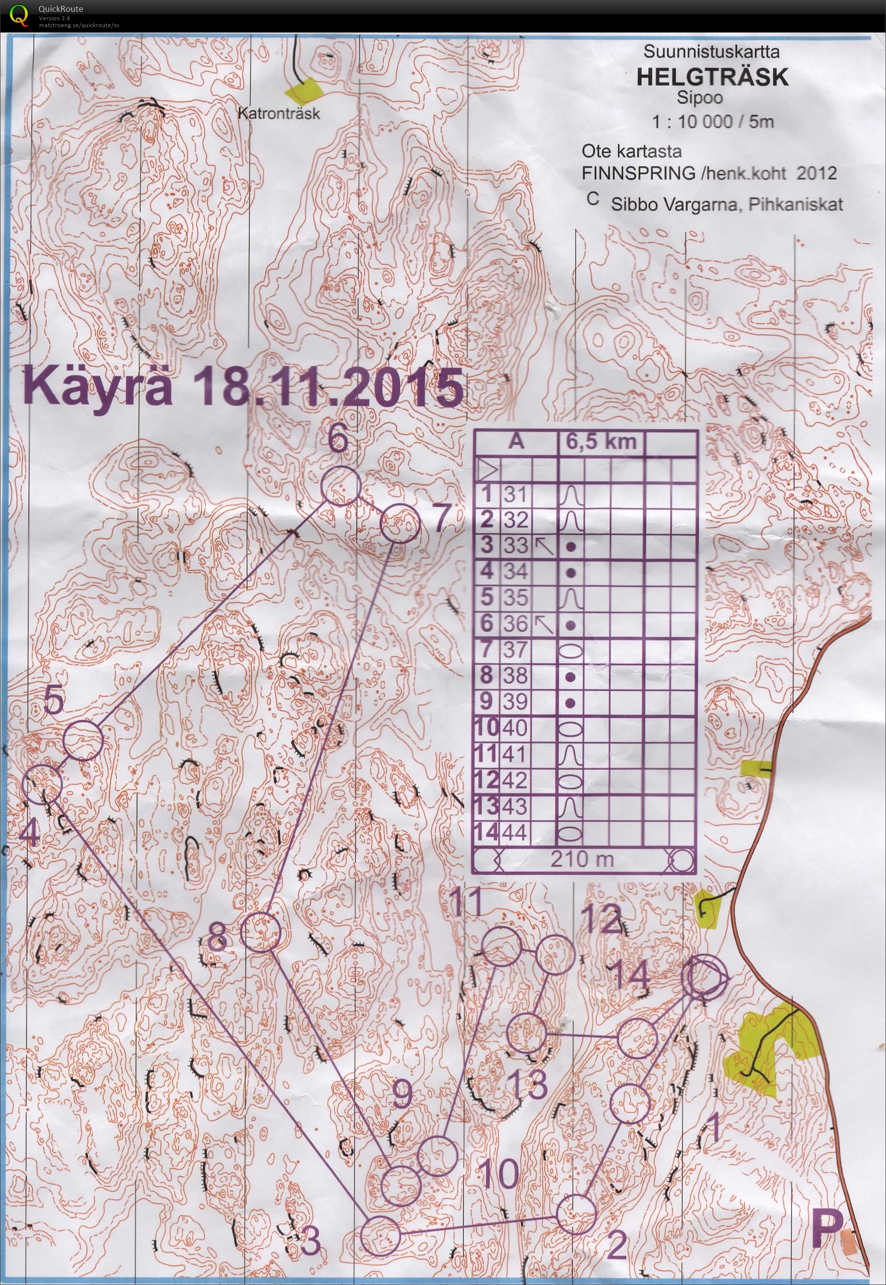 Kurv-OL (18/11/2015)