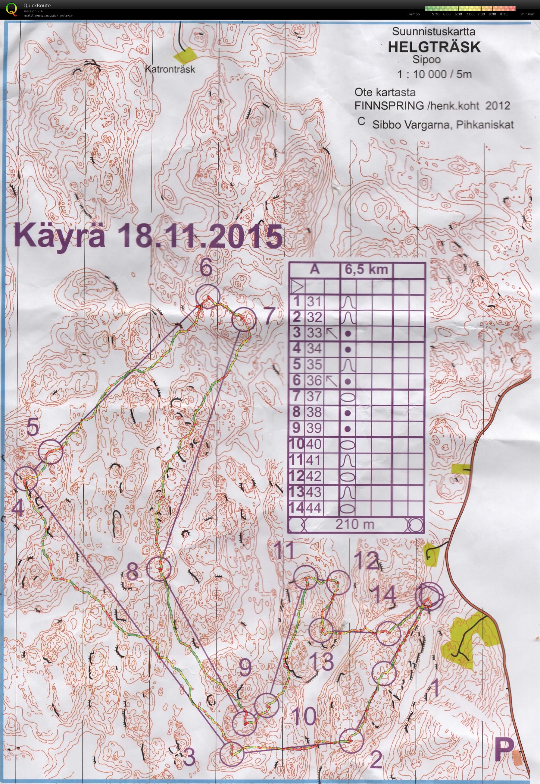 Kurv-OL (18/11/2015)