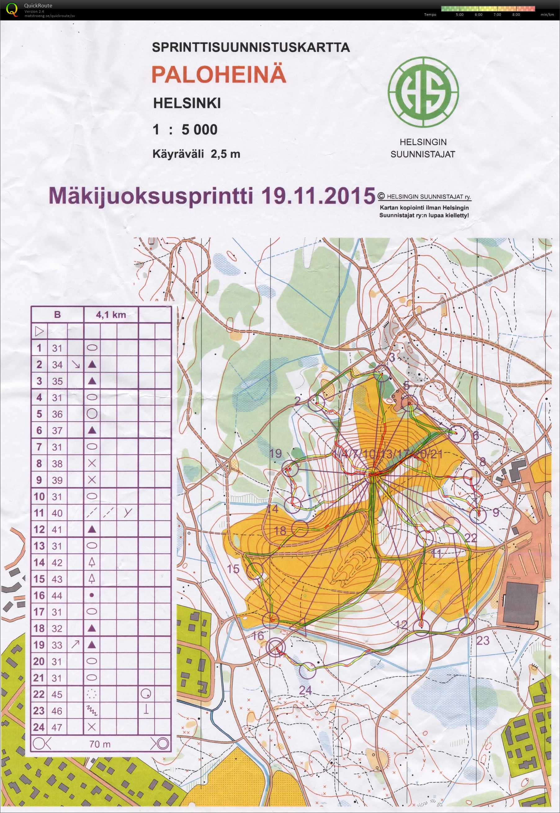 Paloheinä backorientering (2015-11-19)