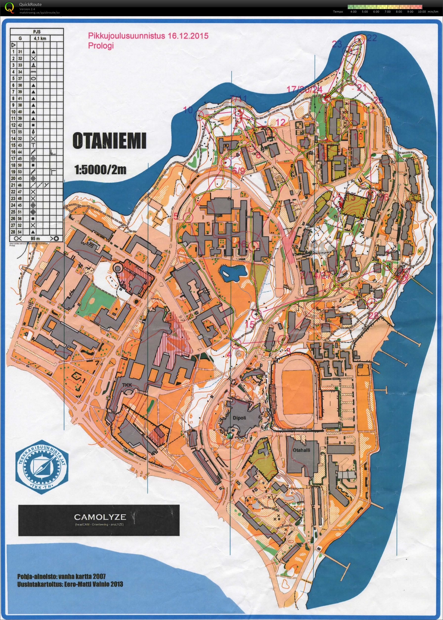 Pikkujoulusuunnistus Prolog (2015-12-16)