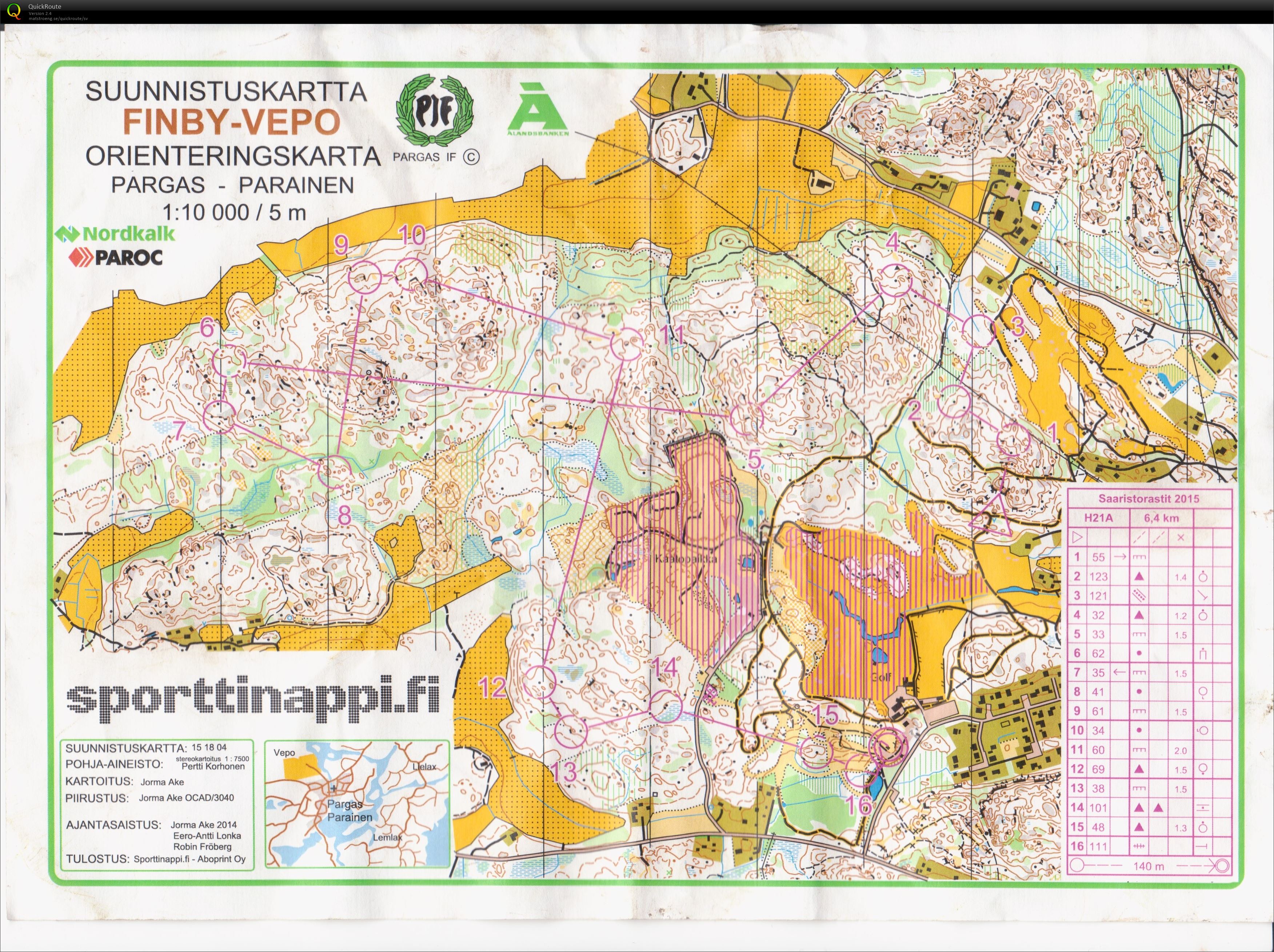 Skärgårdsträffen (04/04/2015)