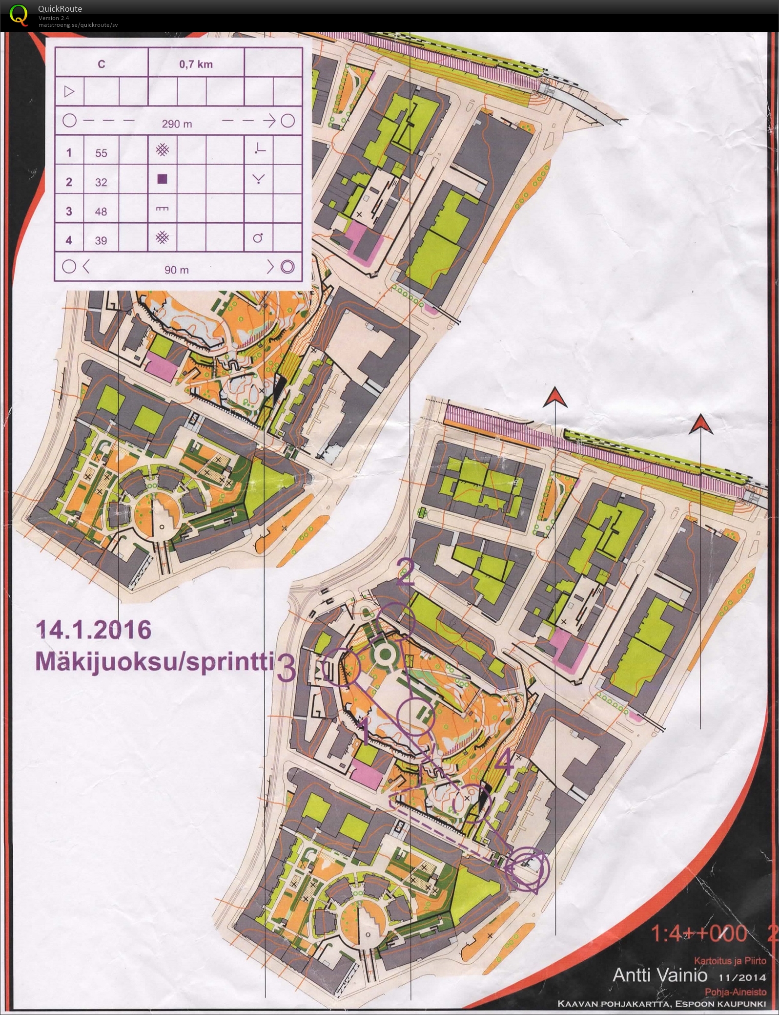 Backlöpning/sprint (14/01/2016)