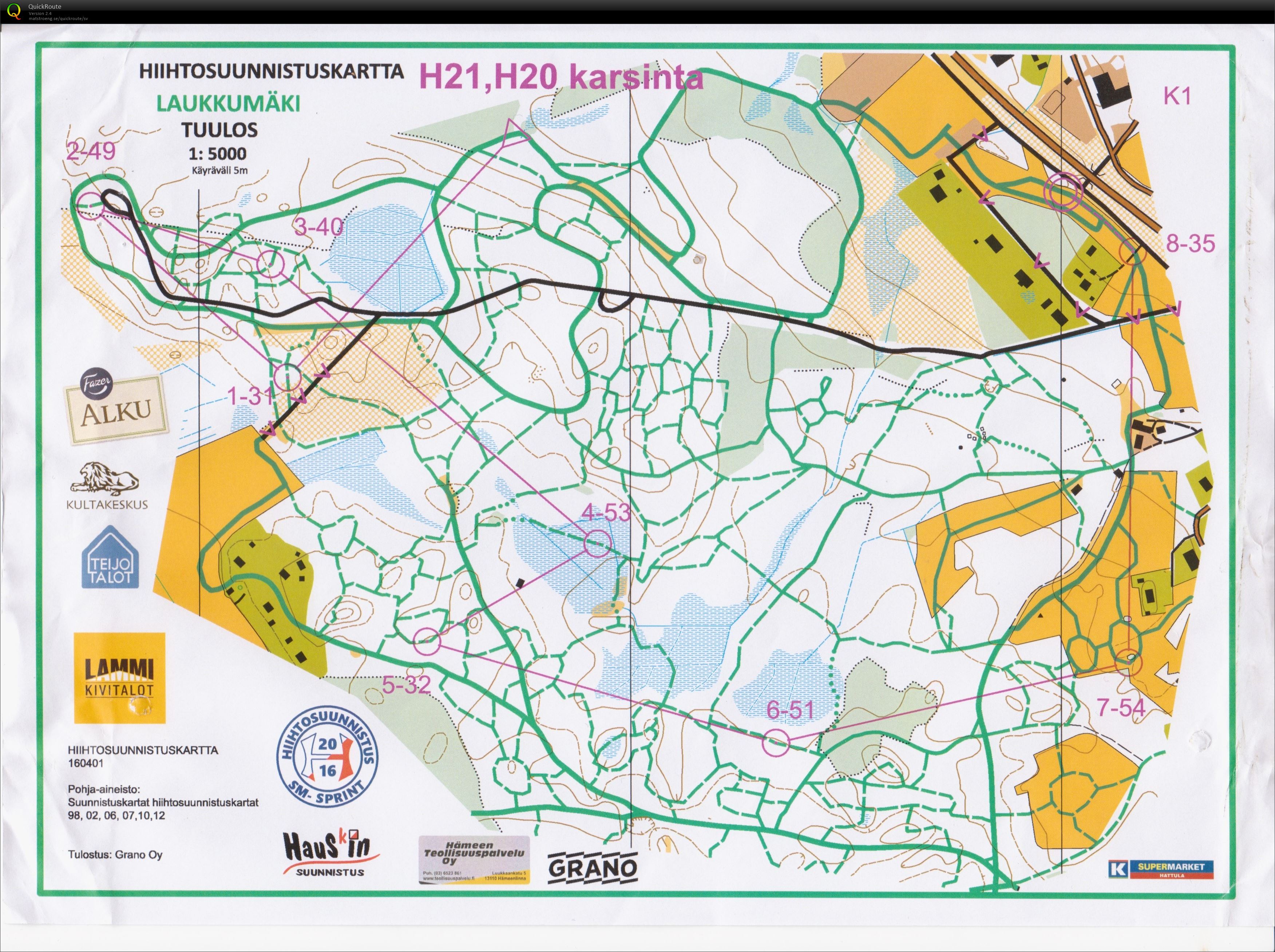 FM-sprint, kval (06/02/2016)