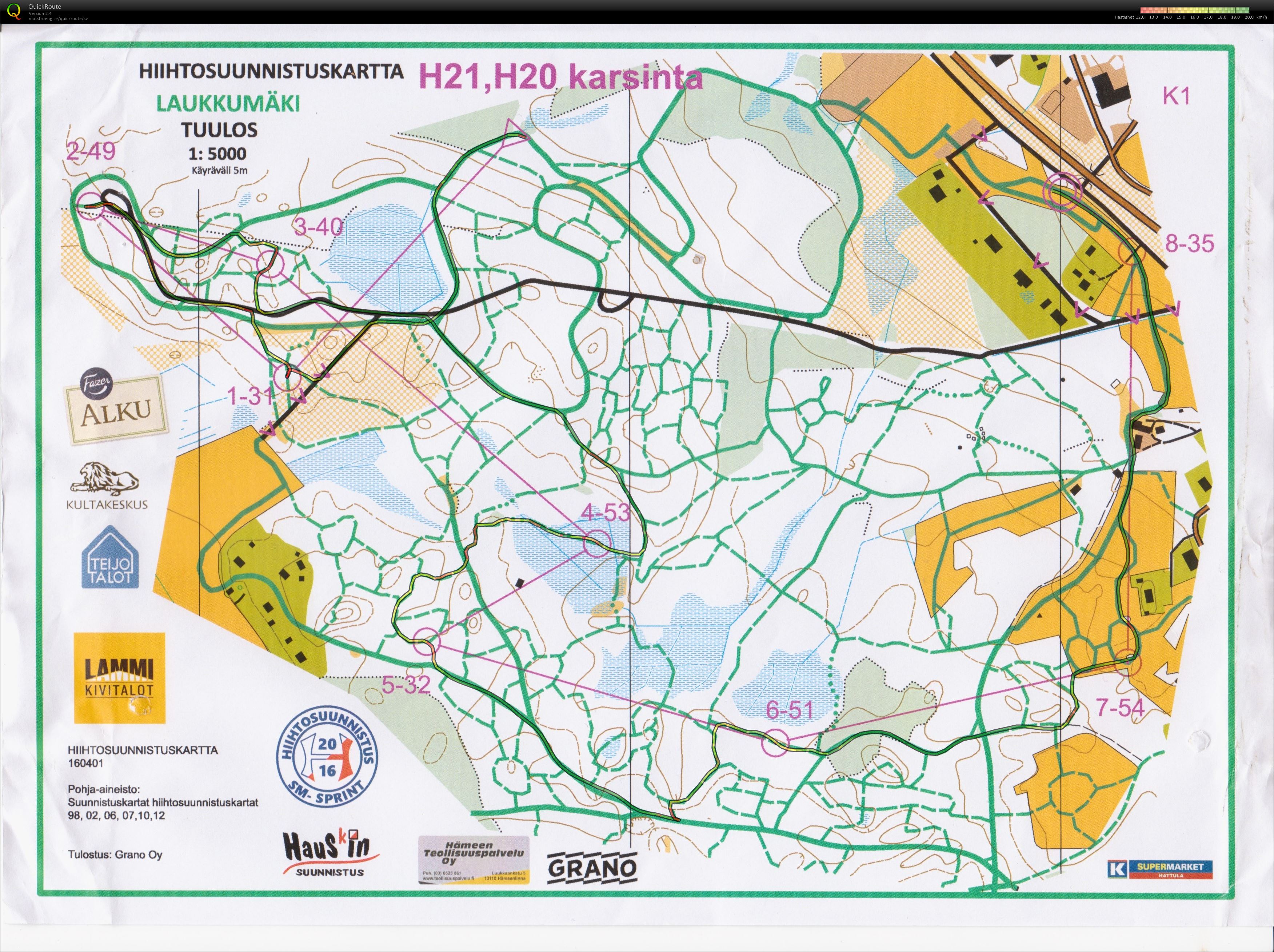 FM-sprint, kval (06/02/2016)