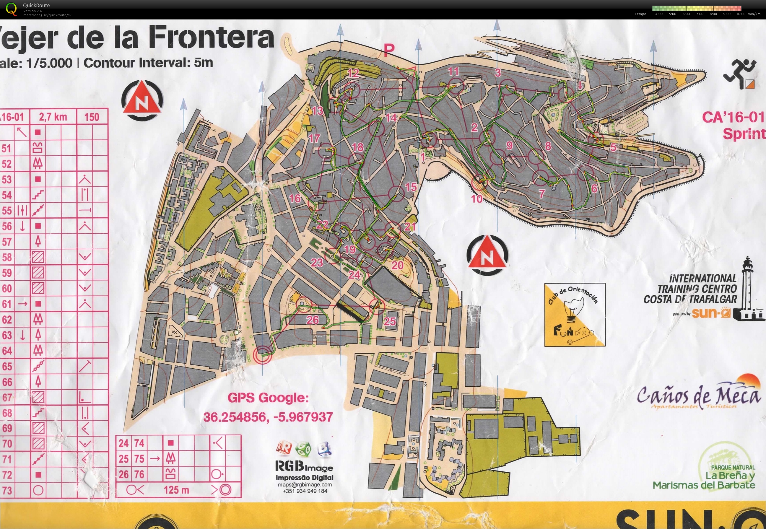 Vejer sprint (22/02/2016)
