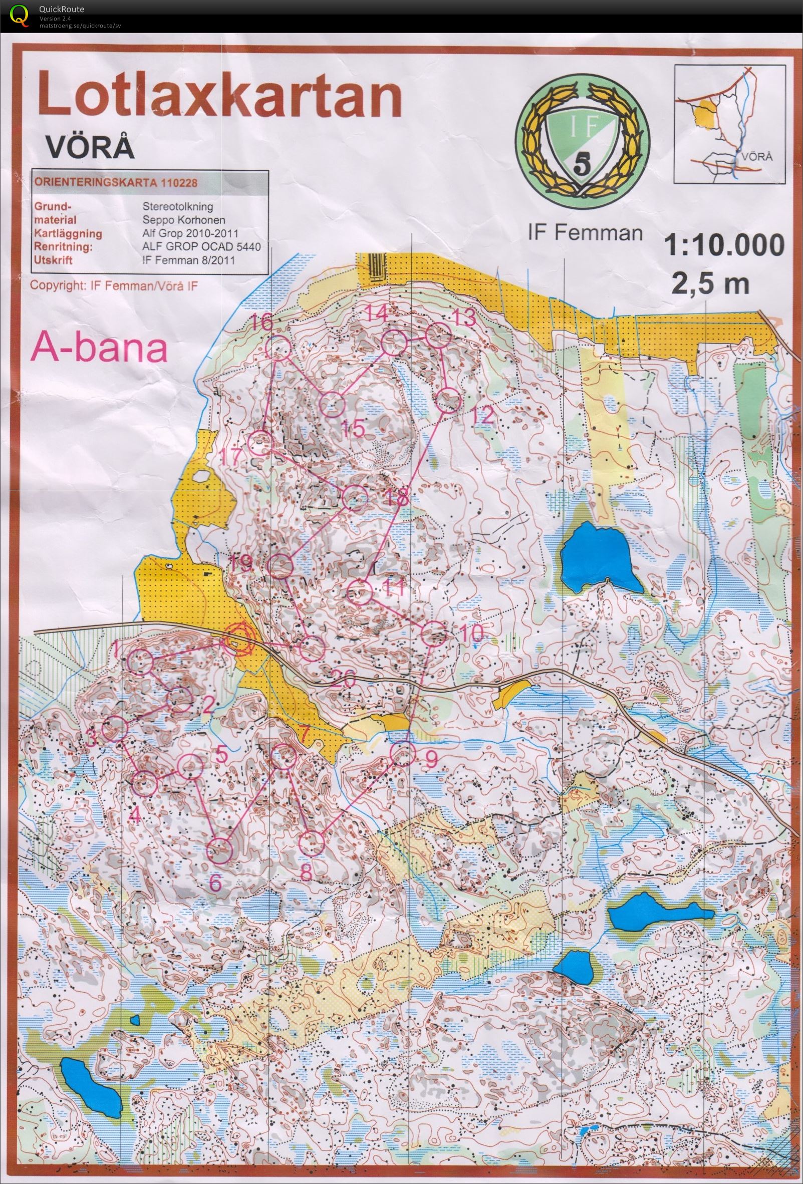 Tisdagsträning, medeldistans (31/05/2016)