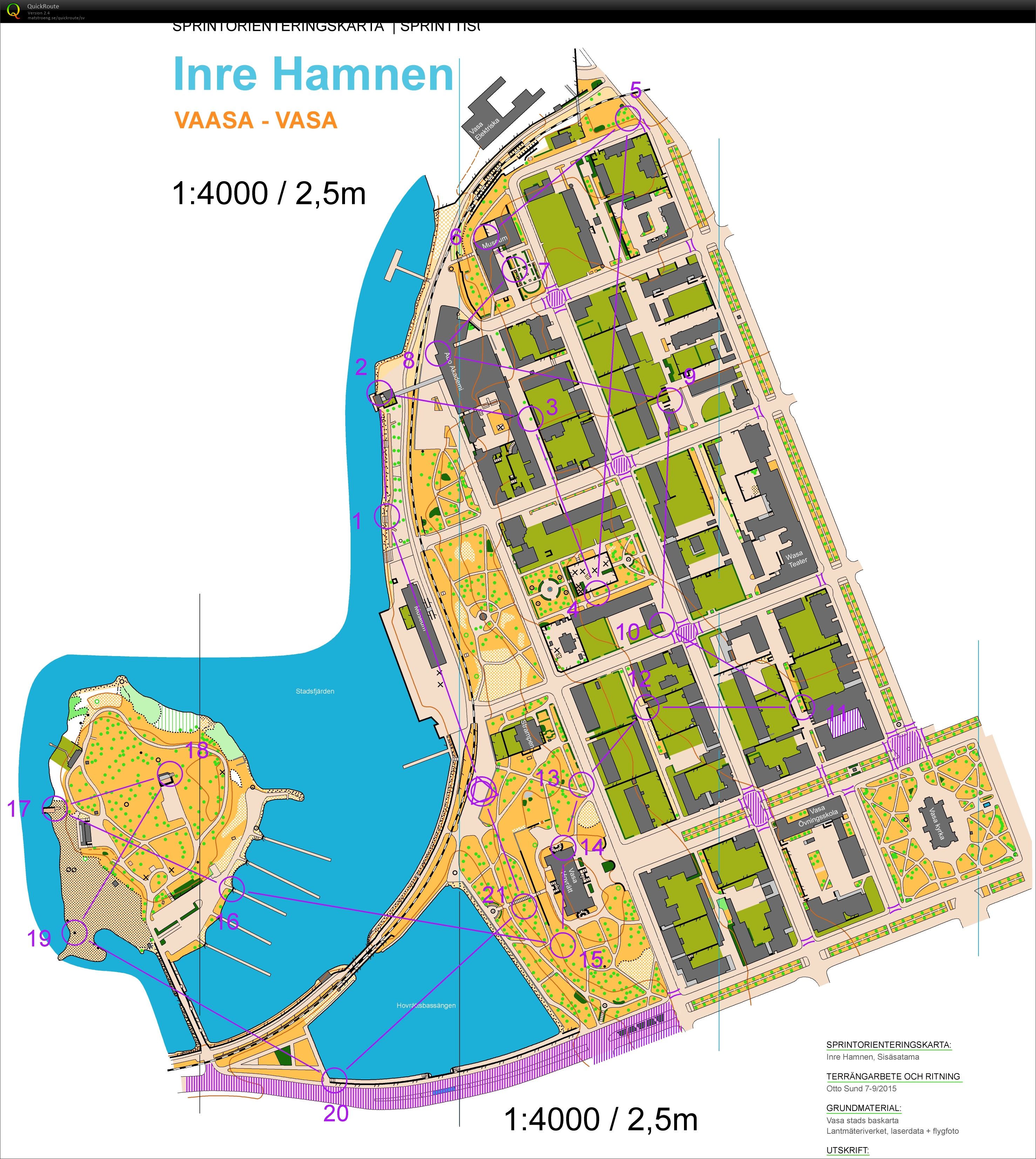 Tisdagsträning, Sprint (13/09/2016)