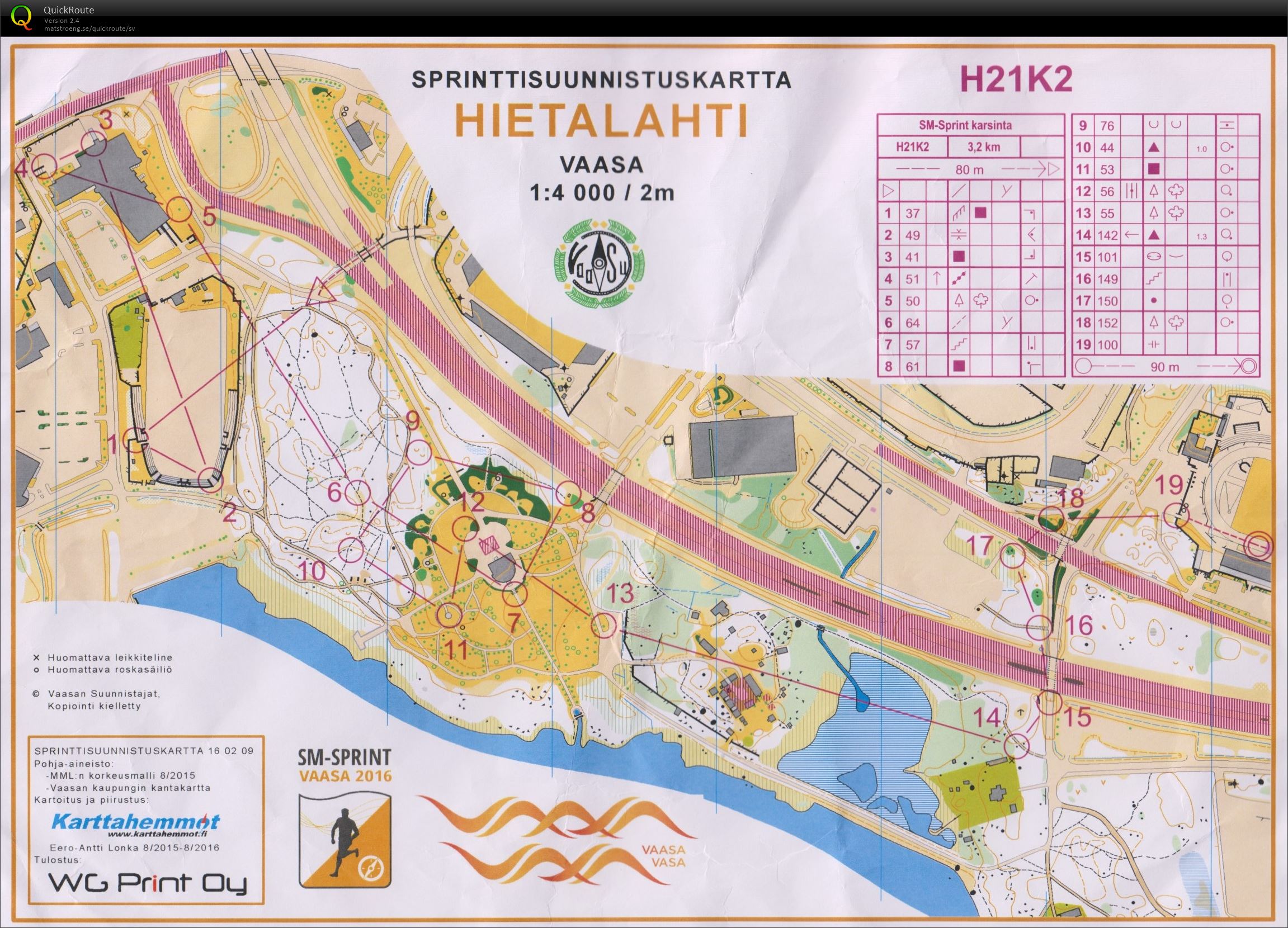 FM-sprint, H21K2 (17/09/2016)