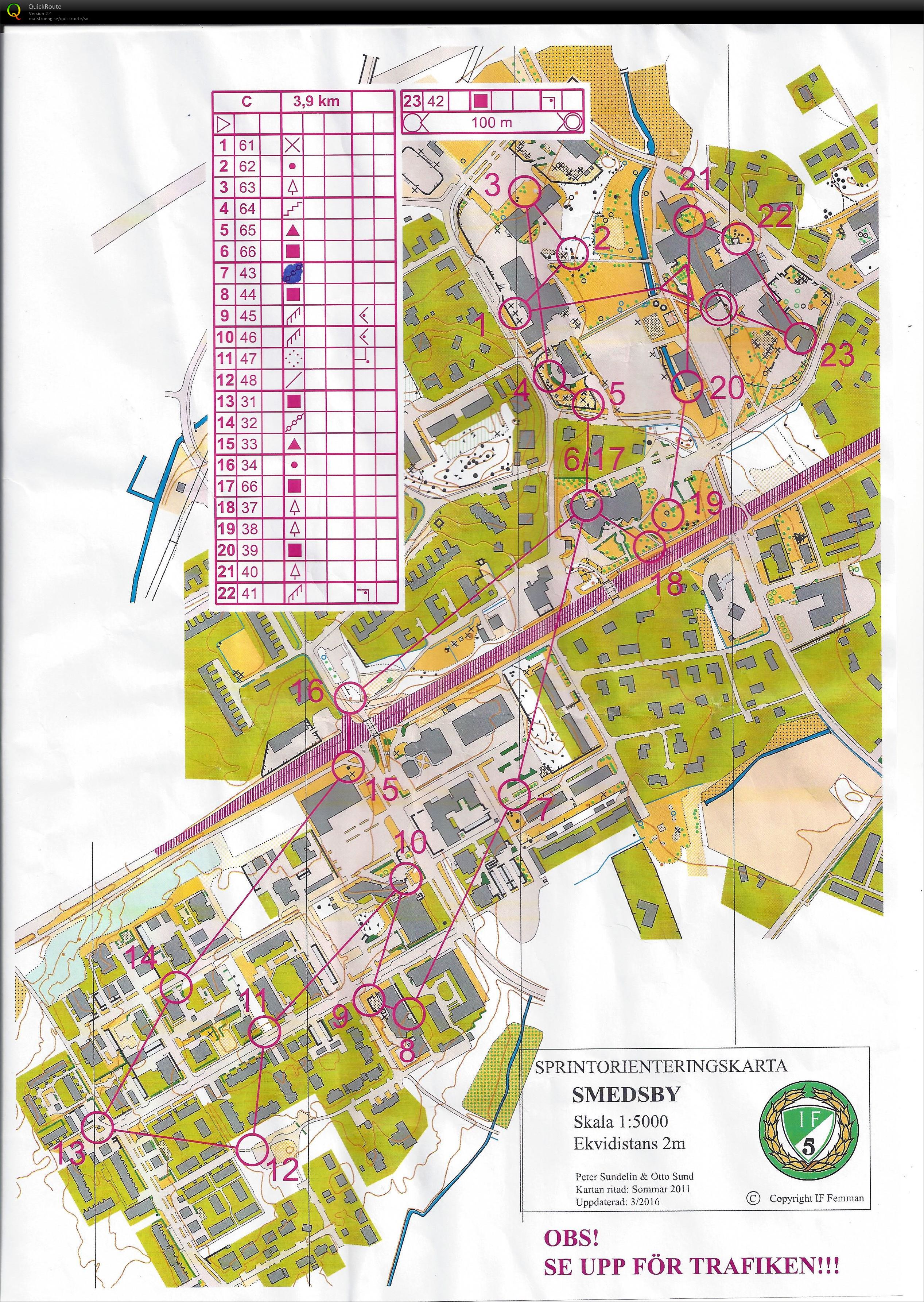 Kvartersorientering, Smedsby (12/11/2016)