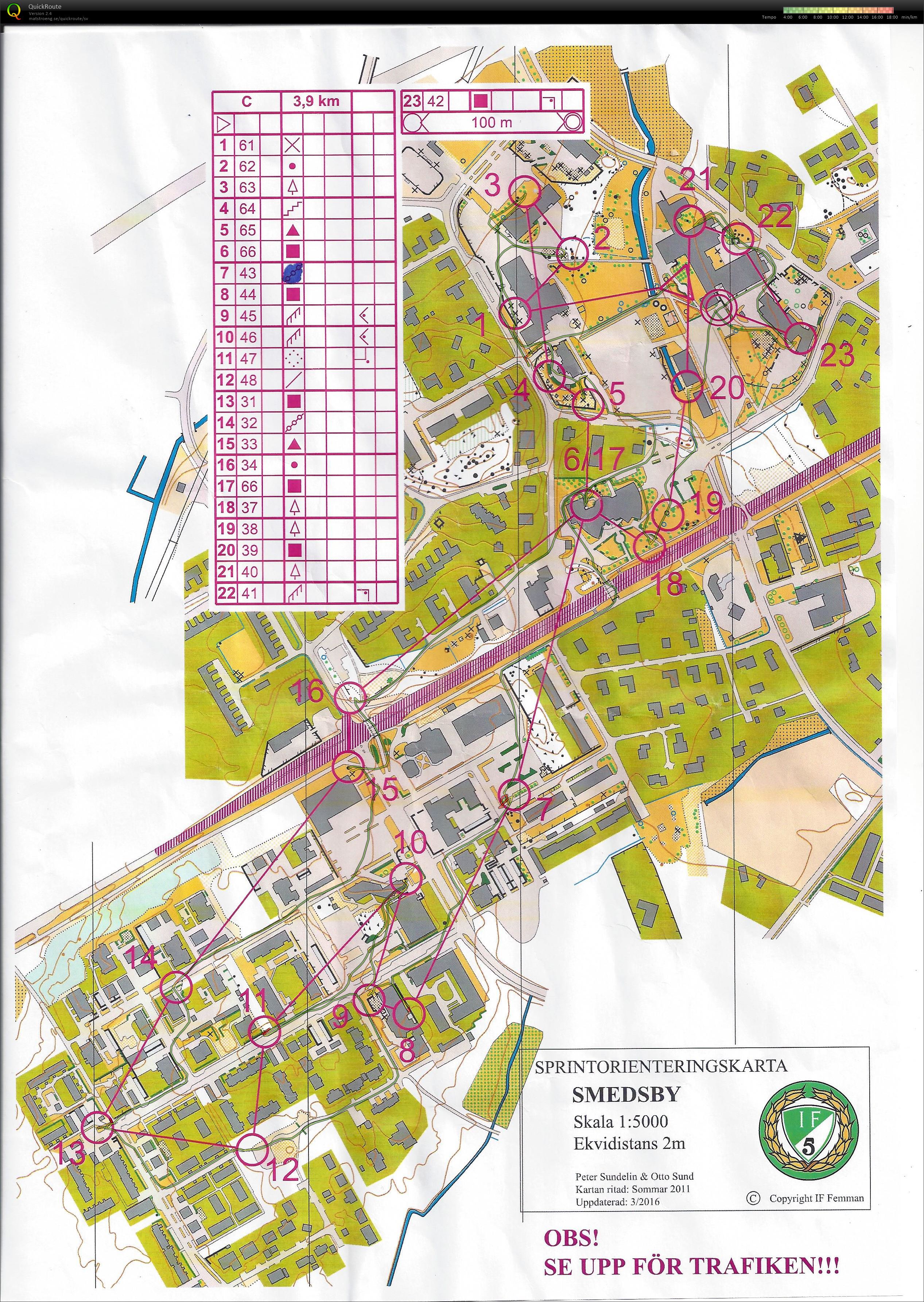 Kvartersorientering, Smedsby (12/11/2016)