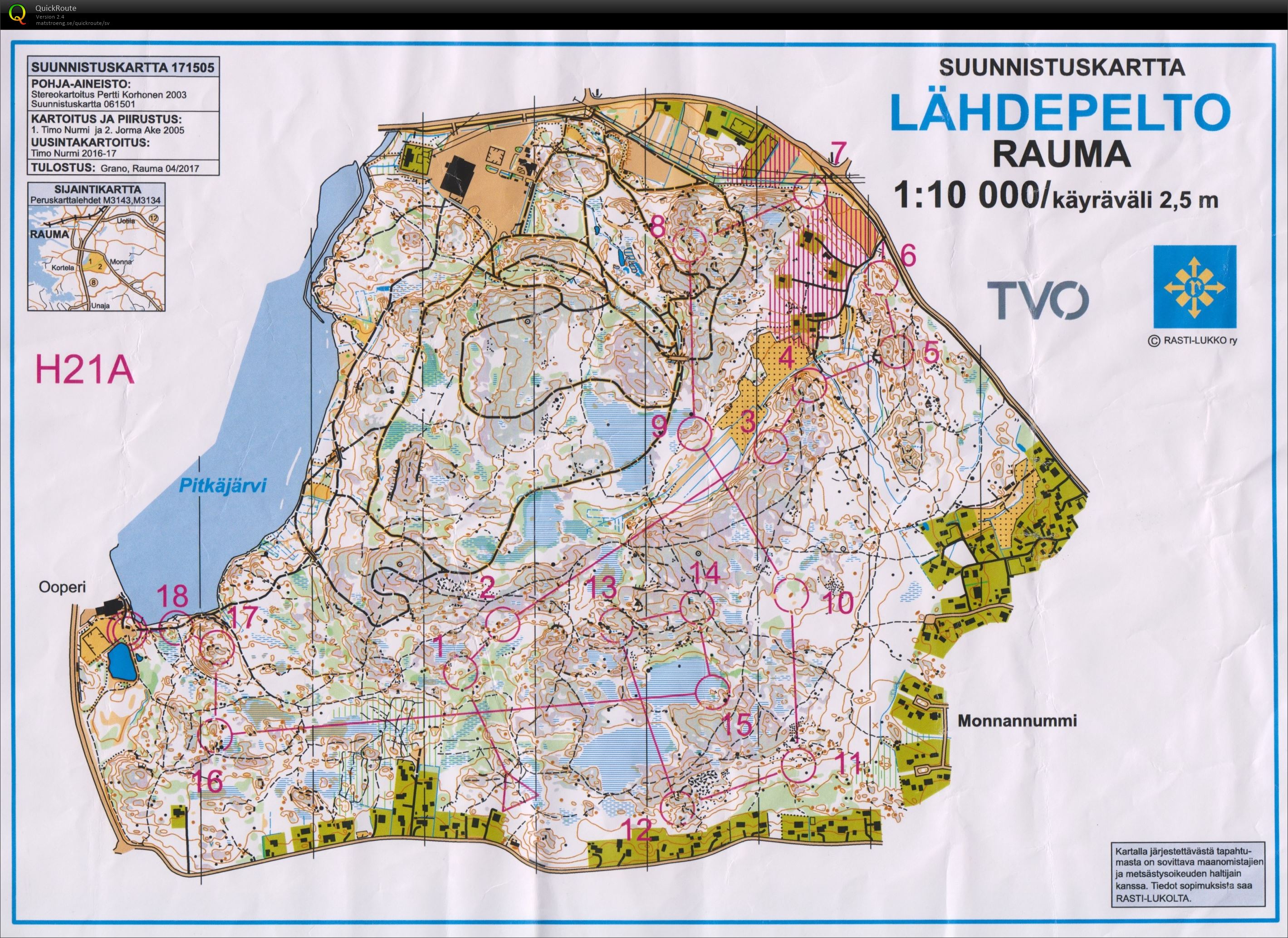 Rasti-Lukon kevätkansalliset (09.04.2017)