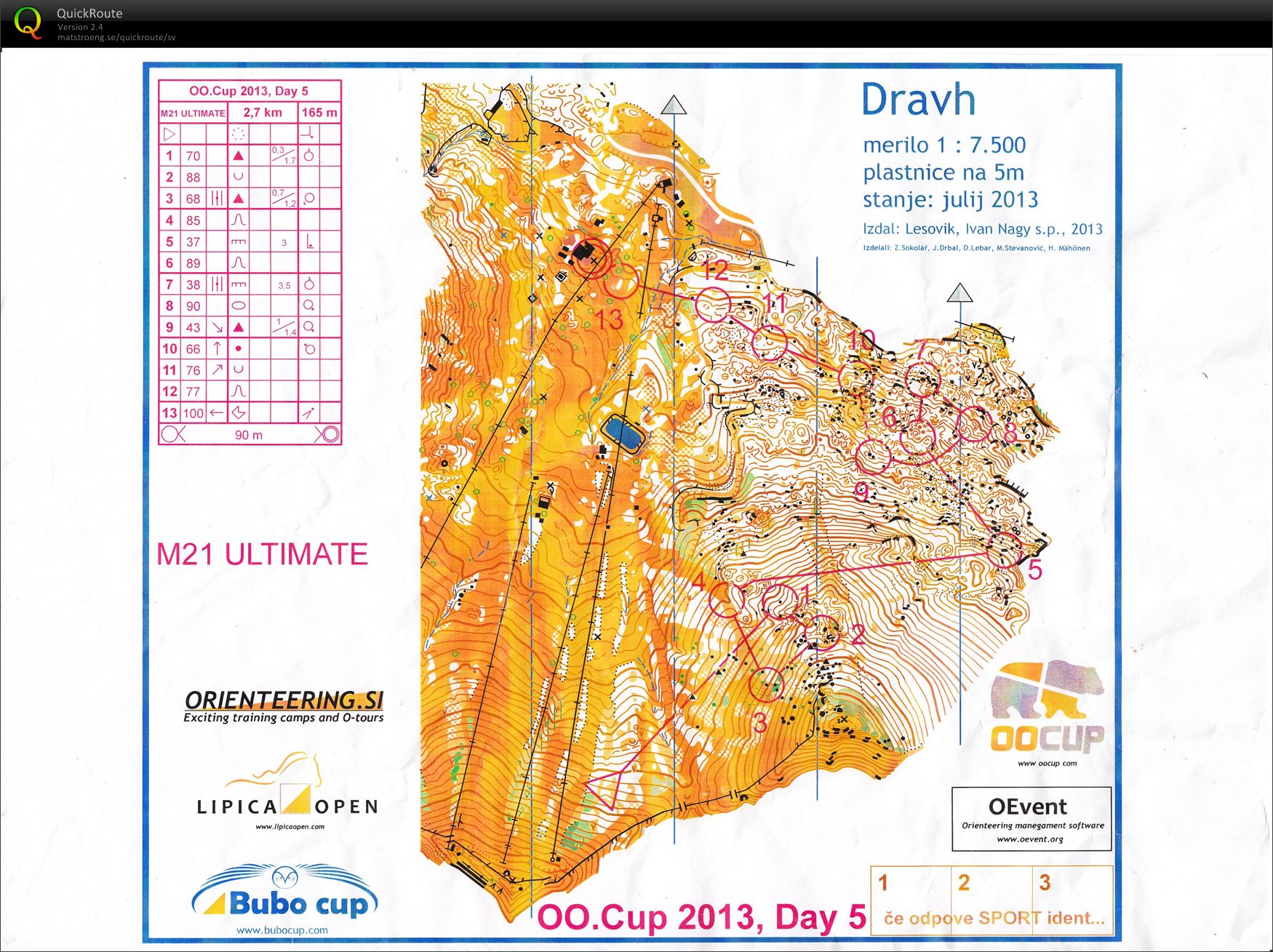 OO Cup etapp 5 (30/07/2013)