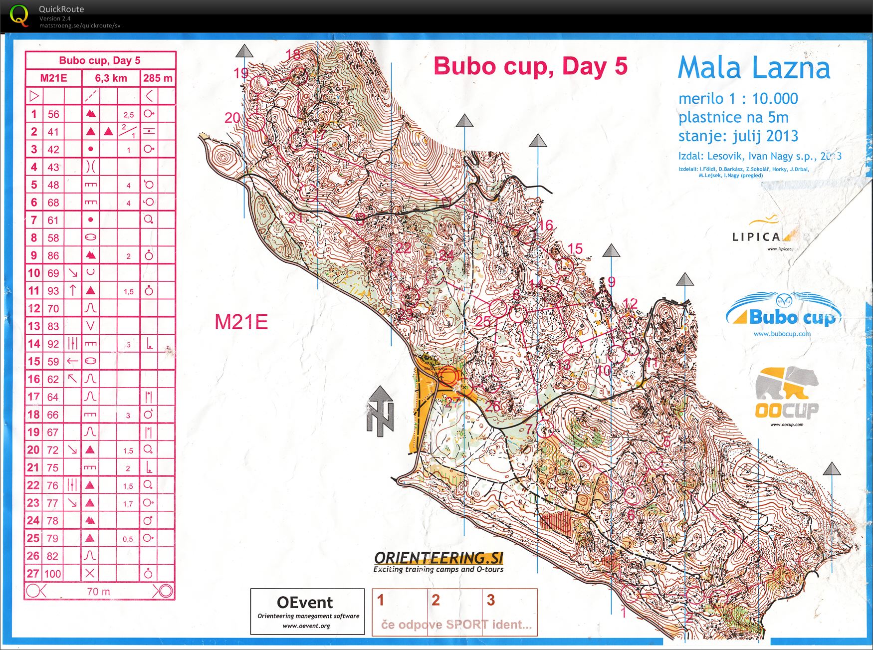Bubo cup, Day 5 (23/07/2013)