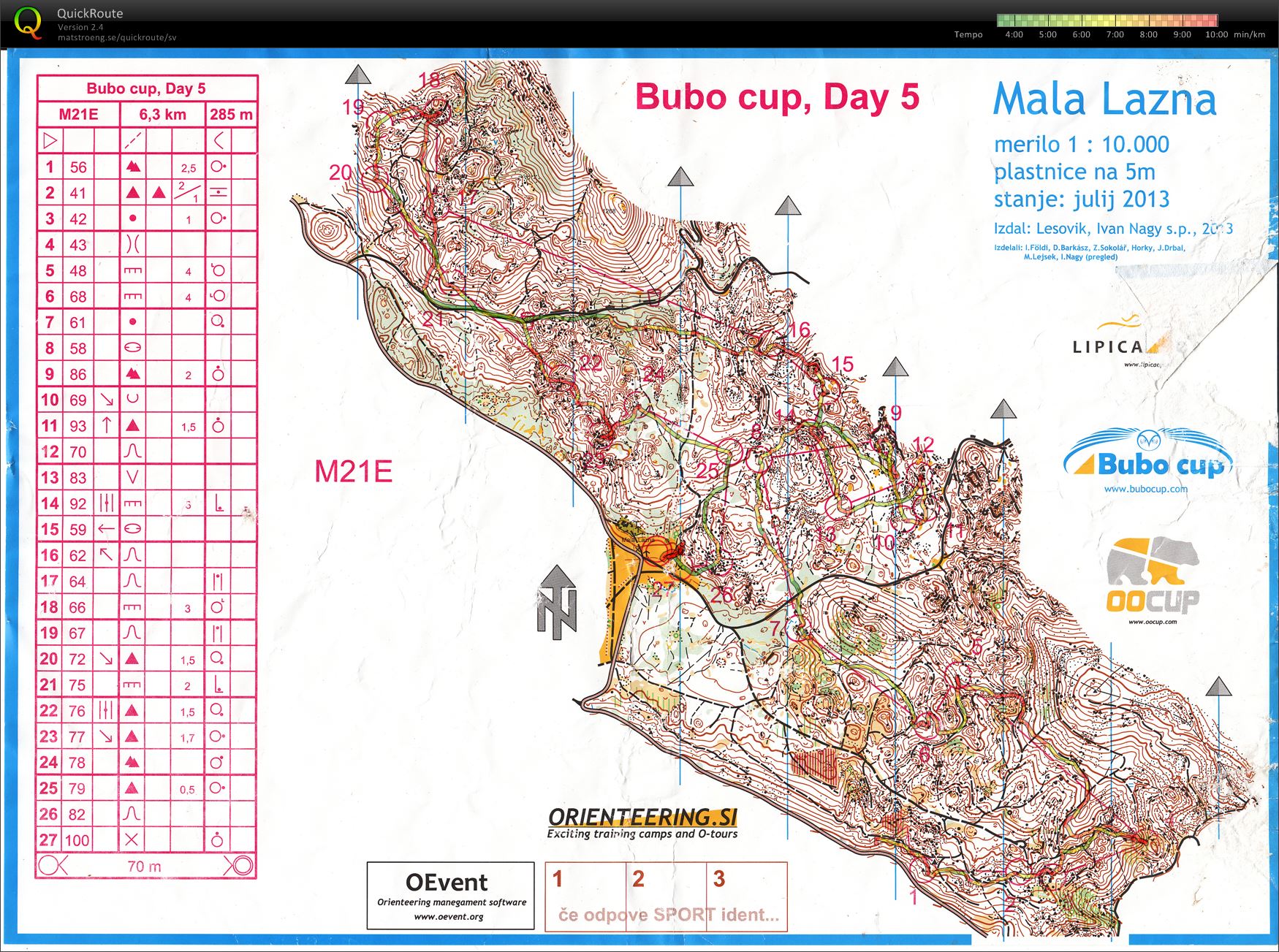 Bubo cup, Day 5 (23/07/2013)