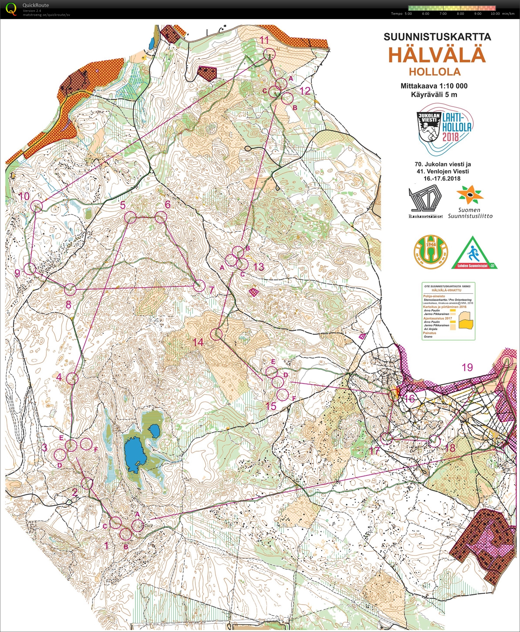 Jukola 2018 (16/06/2018)