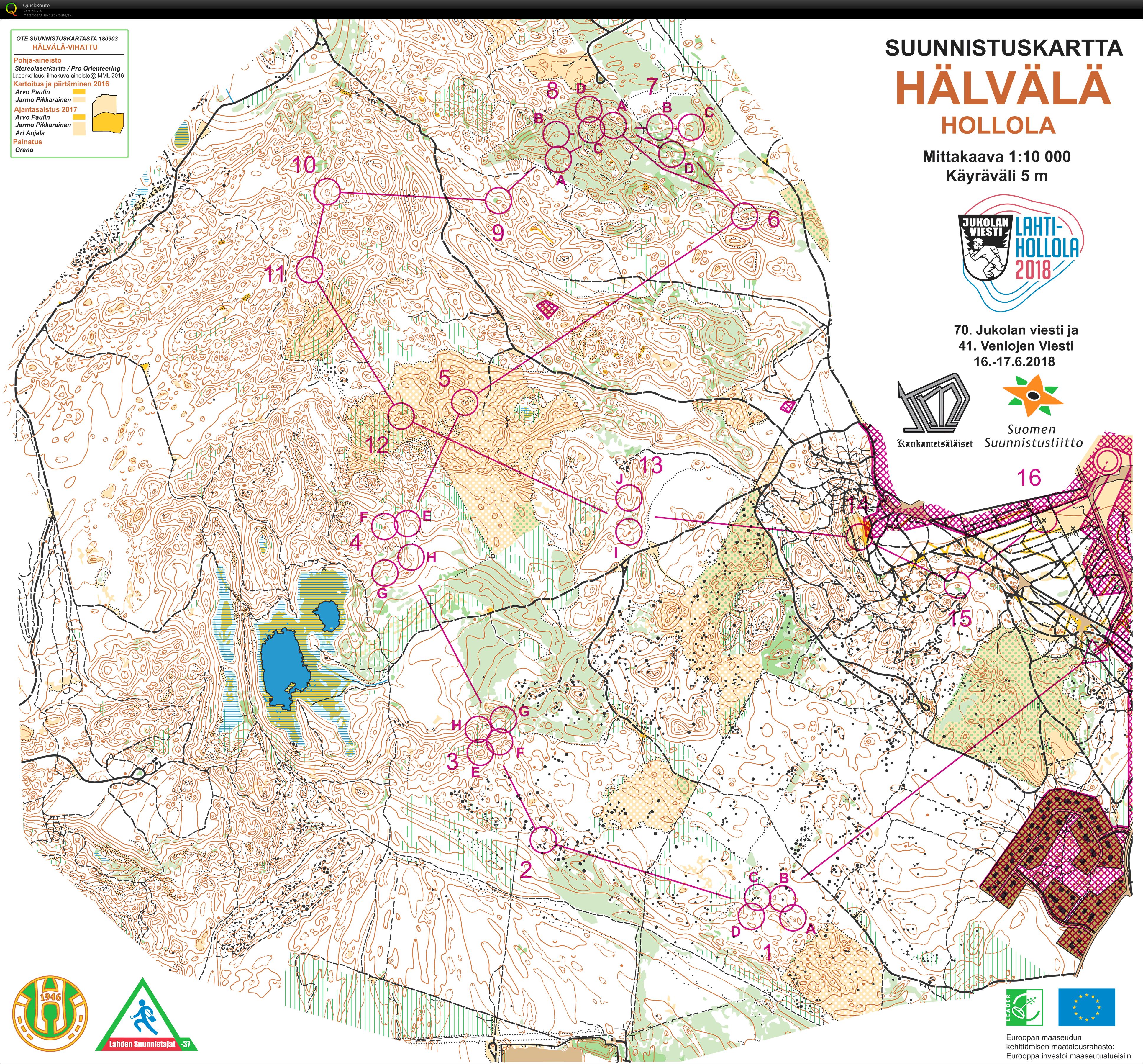 Jukola 2018 (17.06.2018)