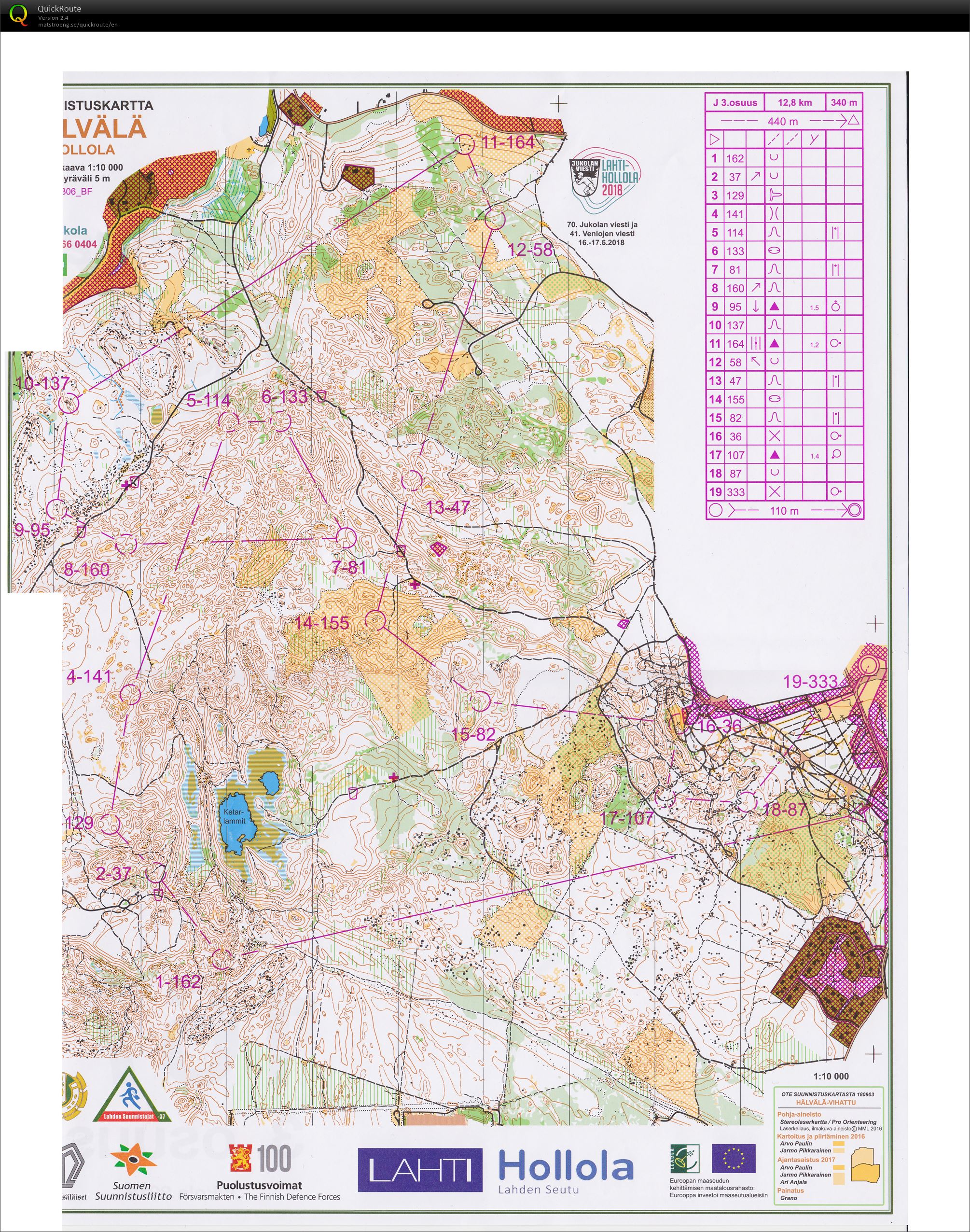 Jukola 2018 (16/06/2018)