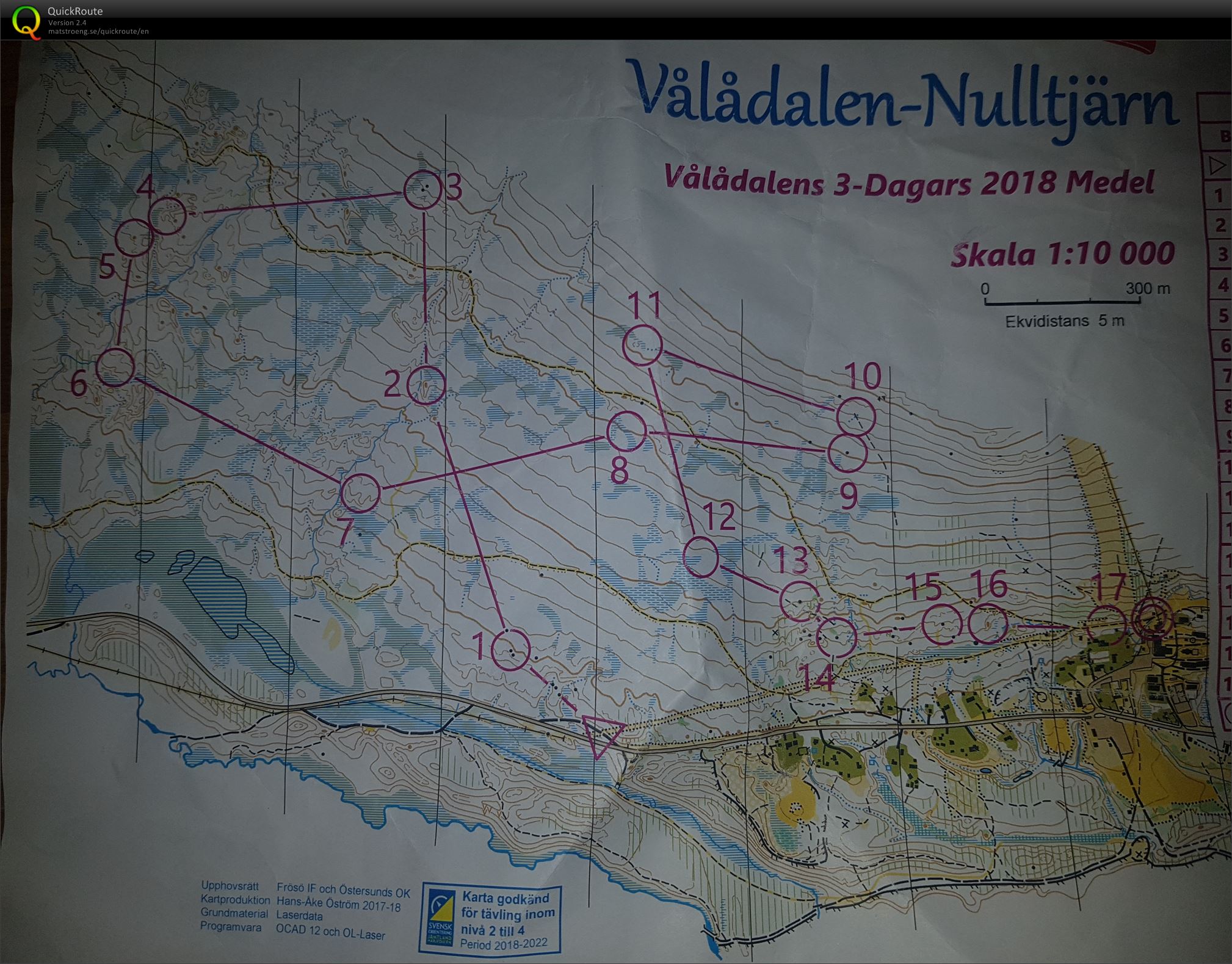Vålådagens 3-dagars, Etapp 2 (07/07/2018)