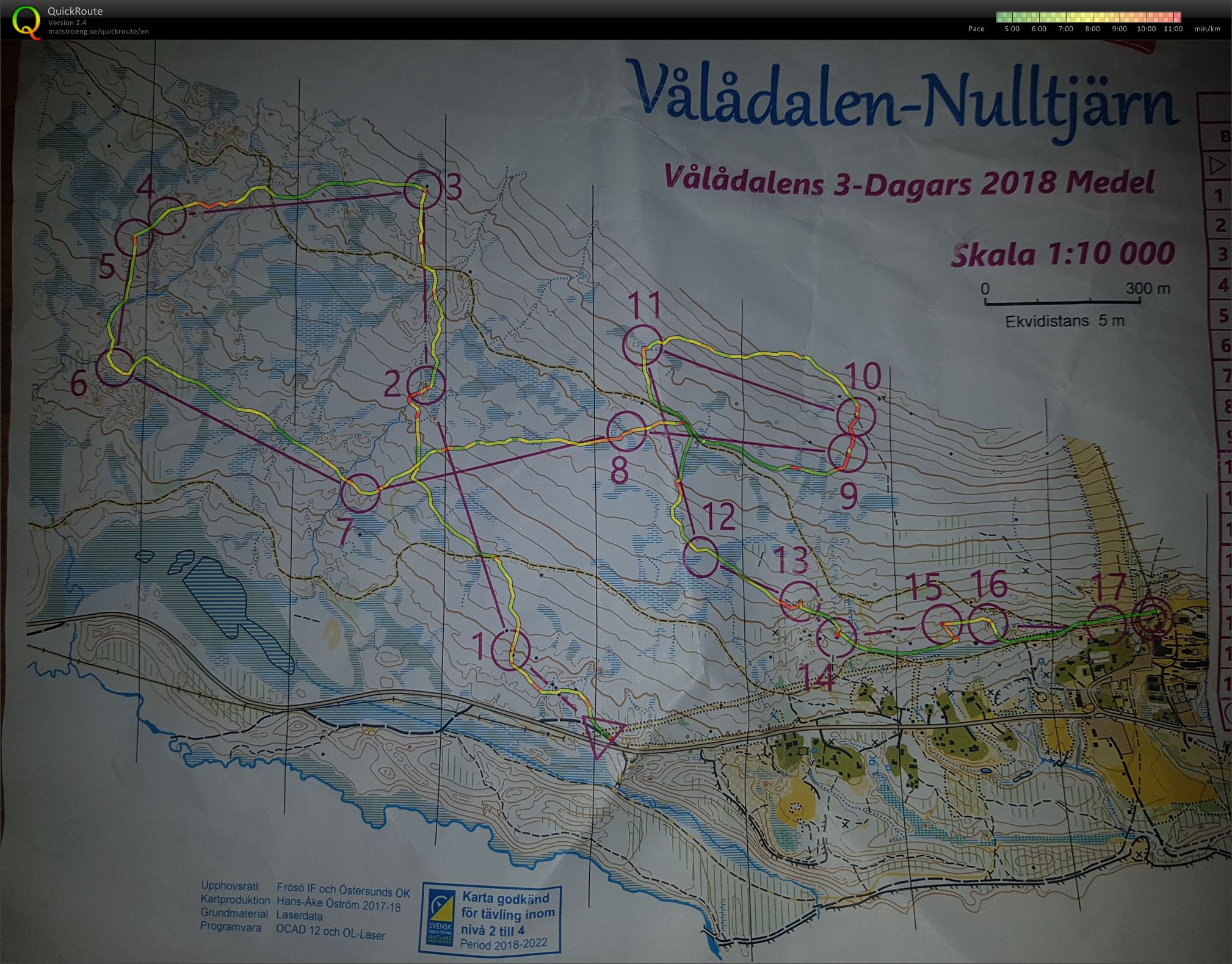 Vålådagens 3-dagars, Etapp 2 (07/07/2018)