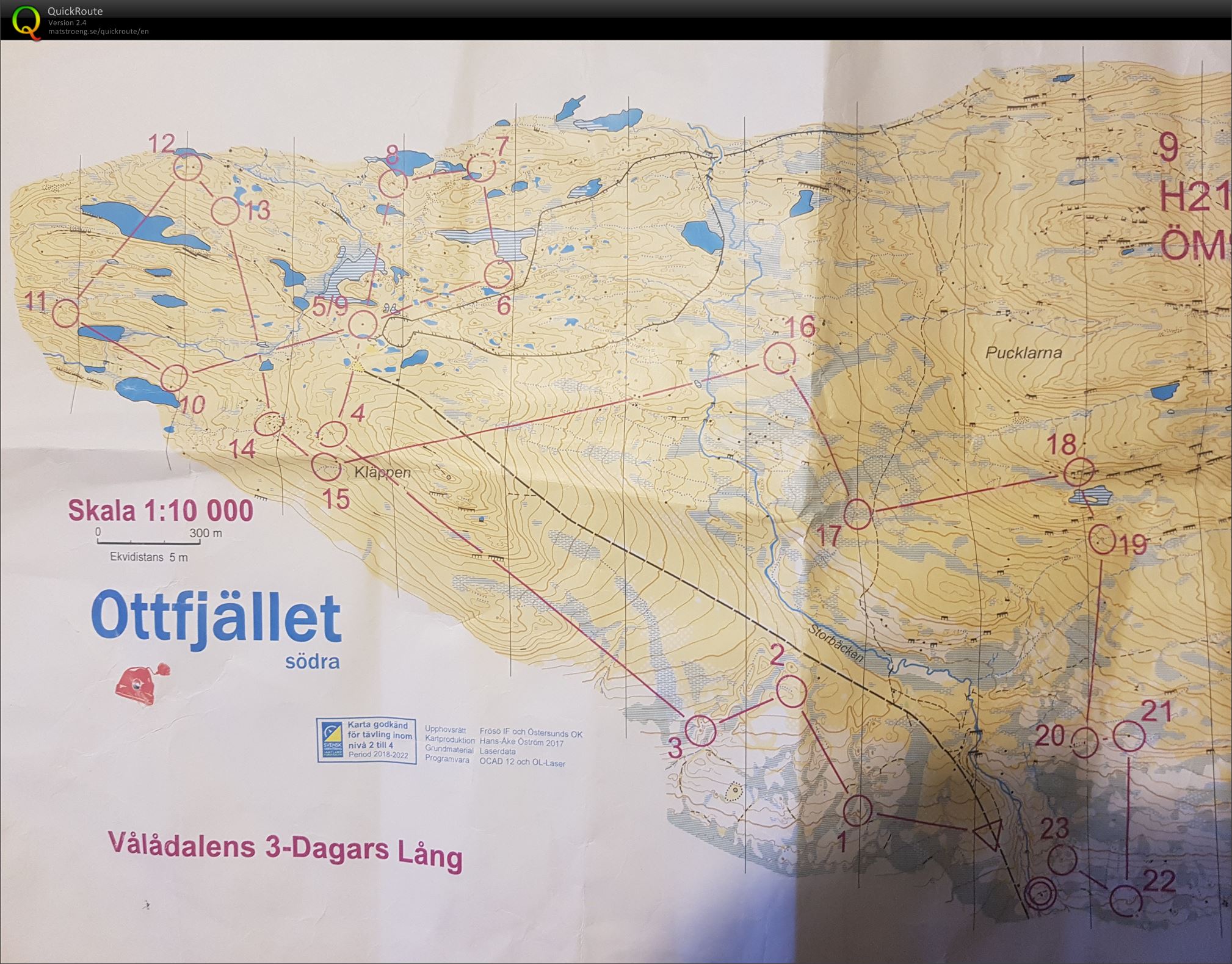 Vålådalens 3-dagars, Etapp 3 (08/07/2018)