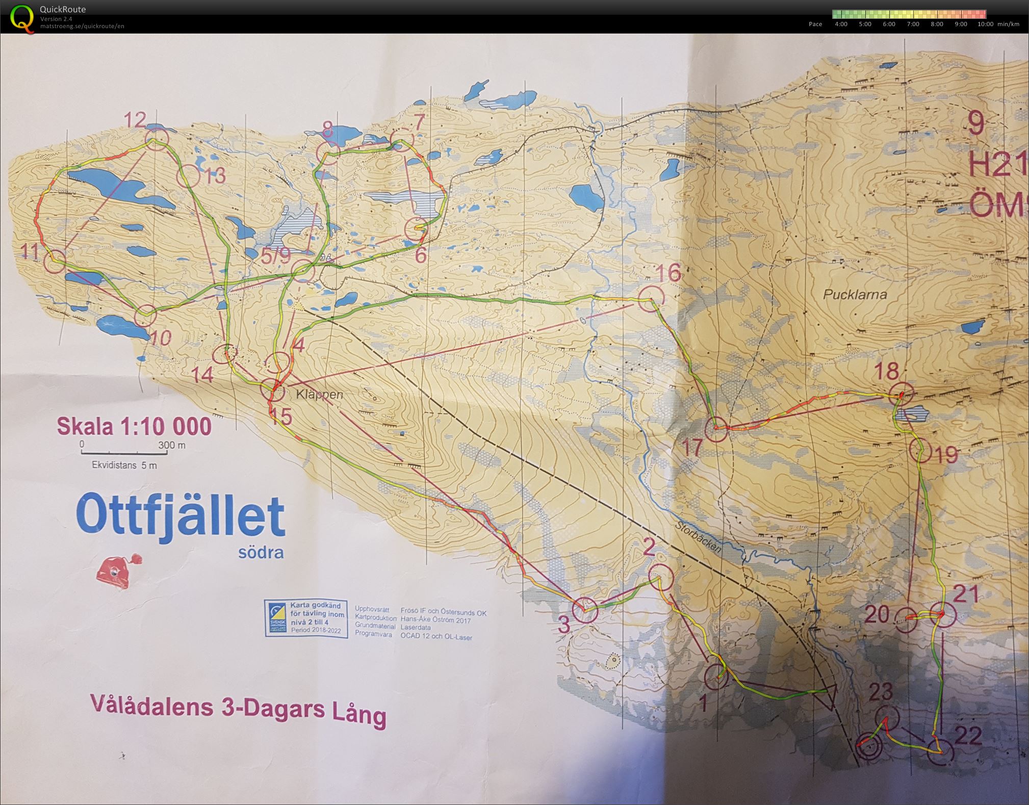 Vålådalens 3-dagars, Etapp 3 (08/07/2018)