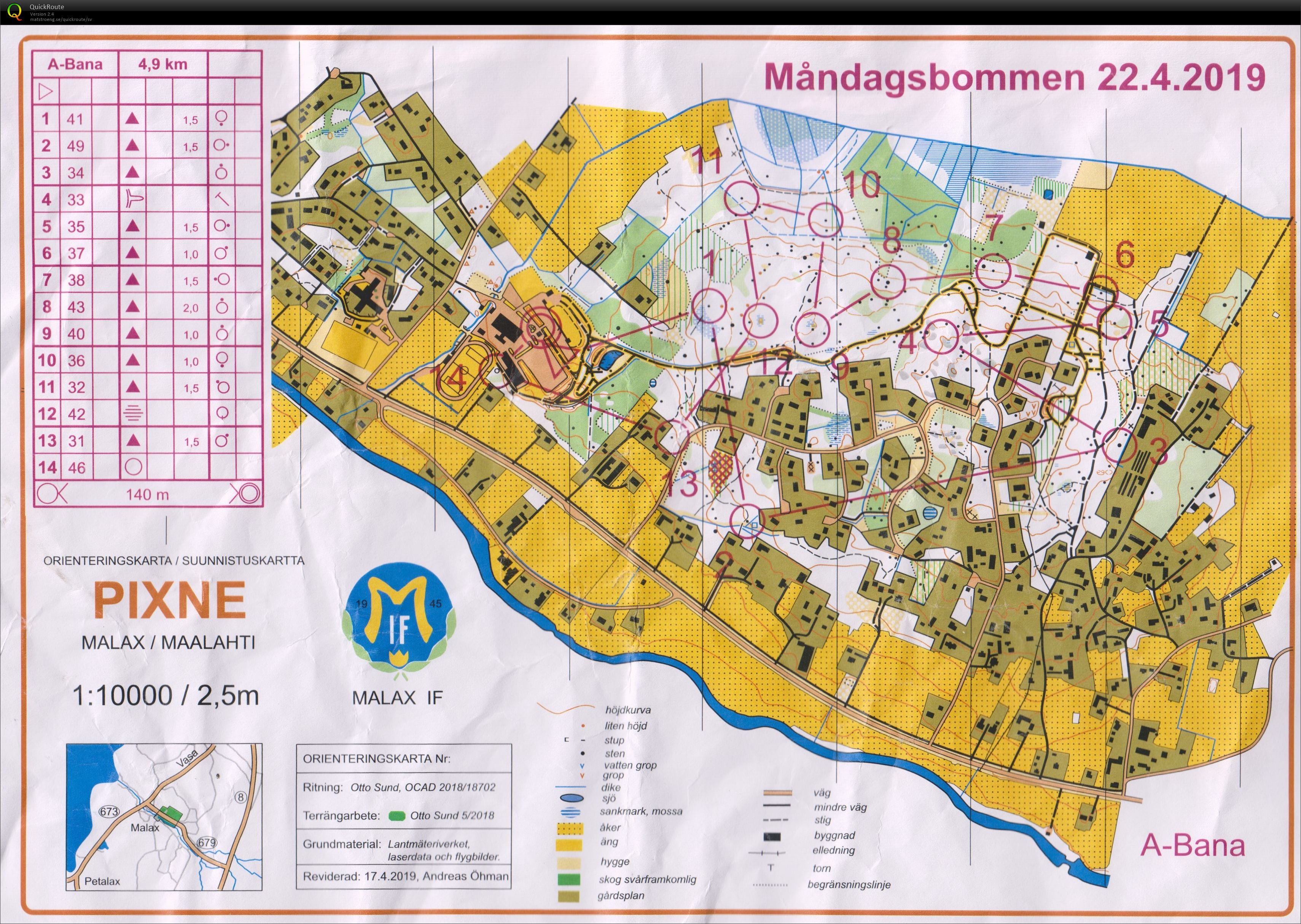 Måndagsbommen (22/04/2019)