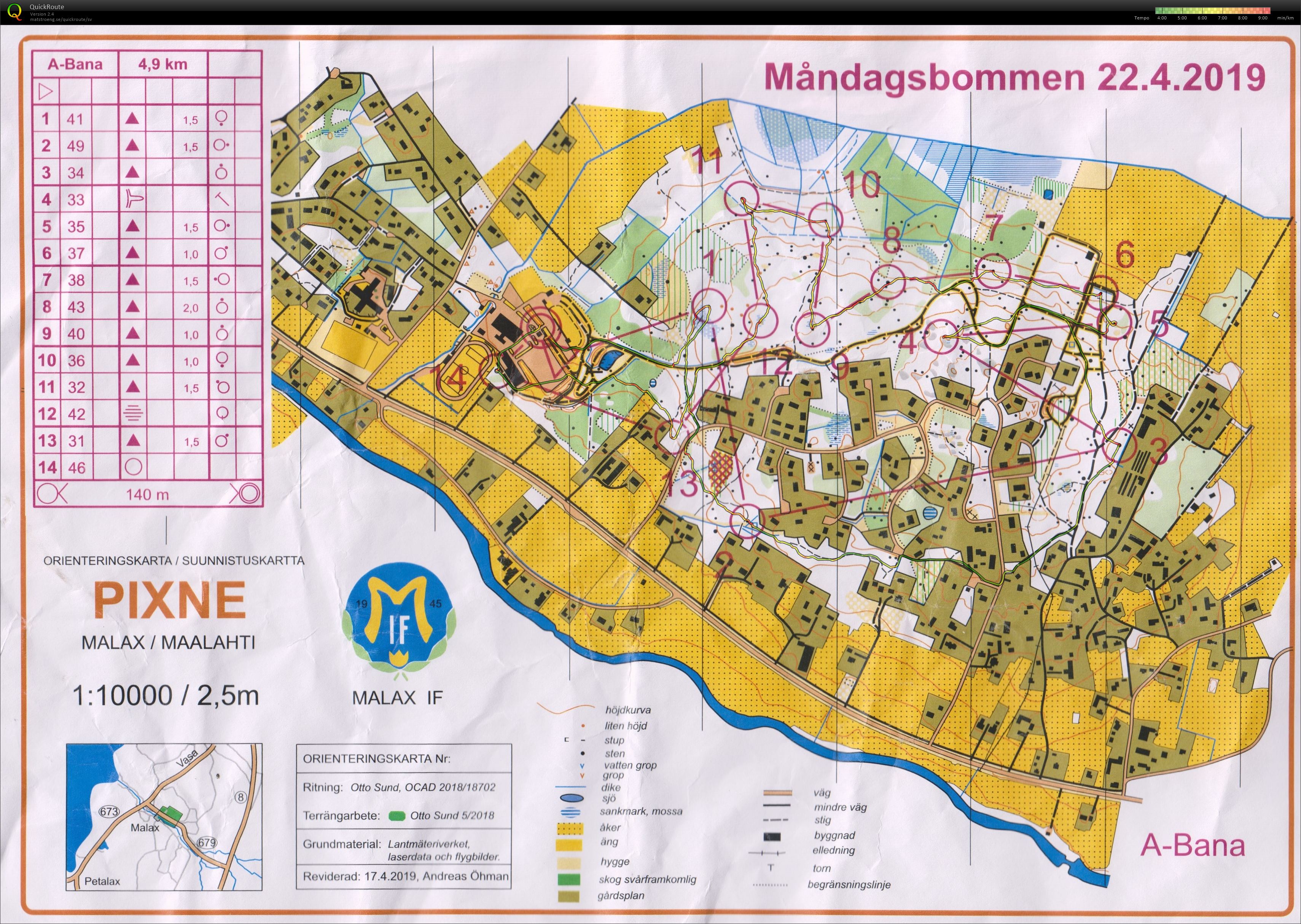 Måndagsbommen (22/04/2019)