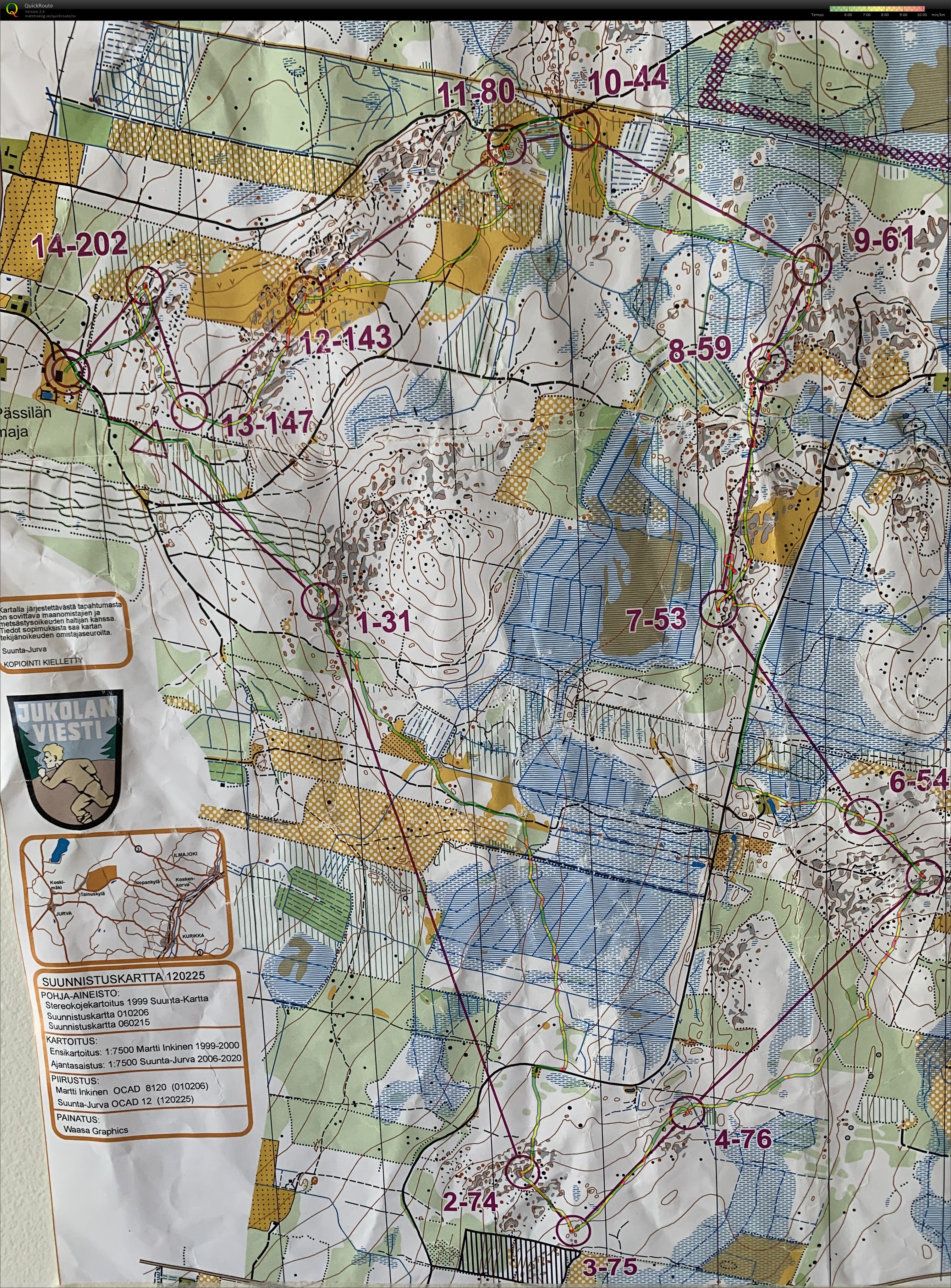 Jukola 2001 Rerun, Etapp 4  (13/06/2020)