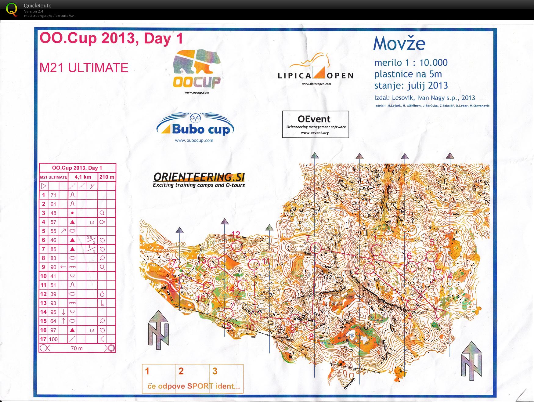OO Cup Day 1 (26.07.2013)