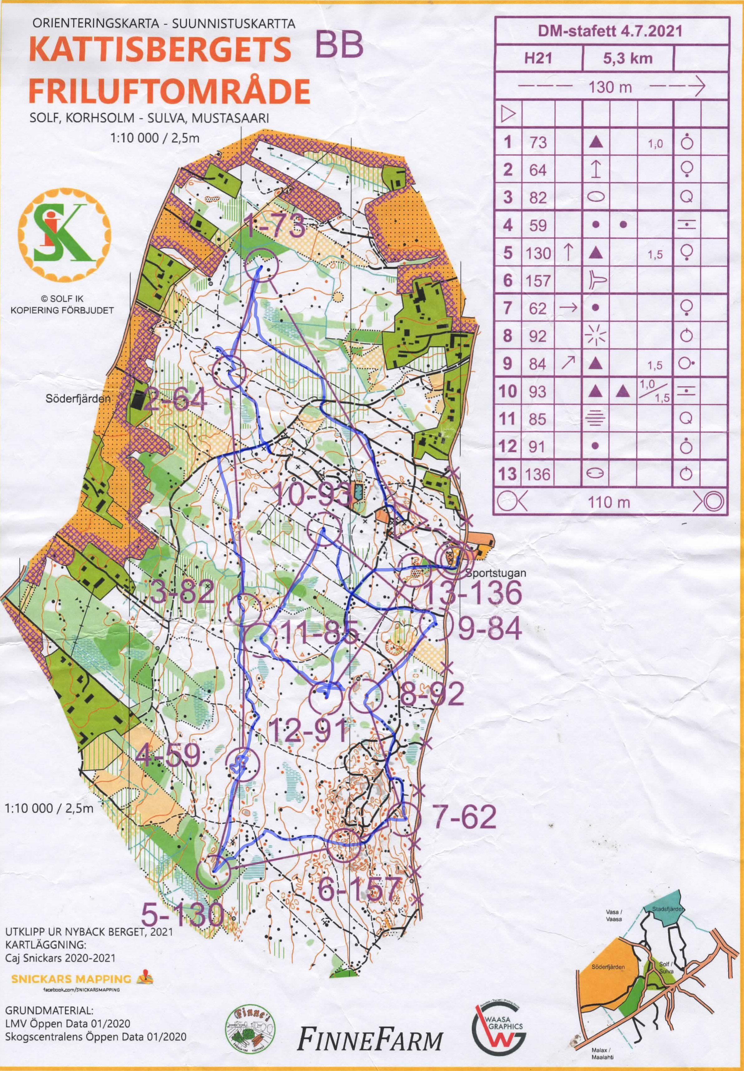 Stafett DM (2021-07-05)