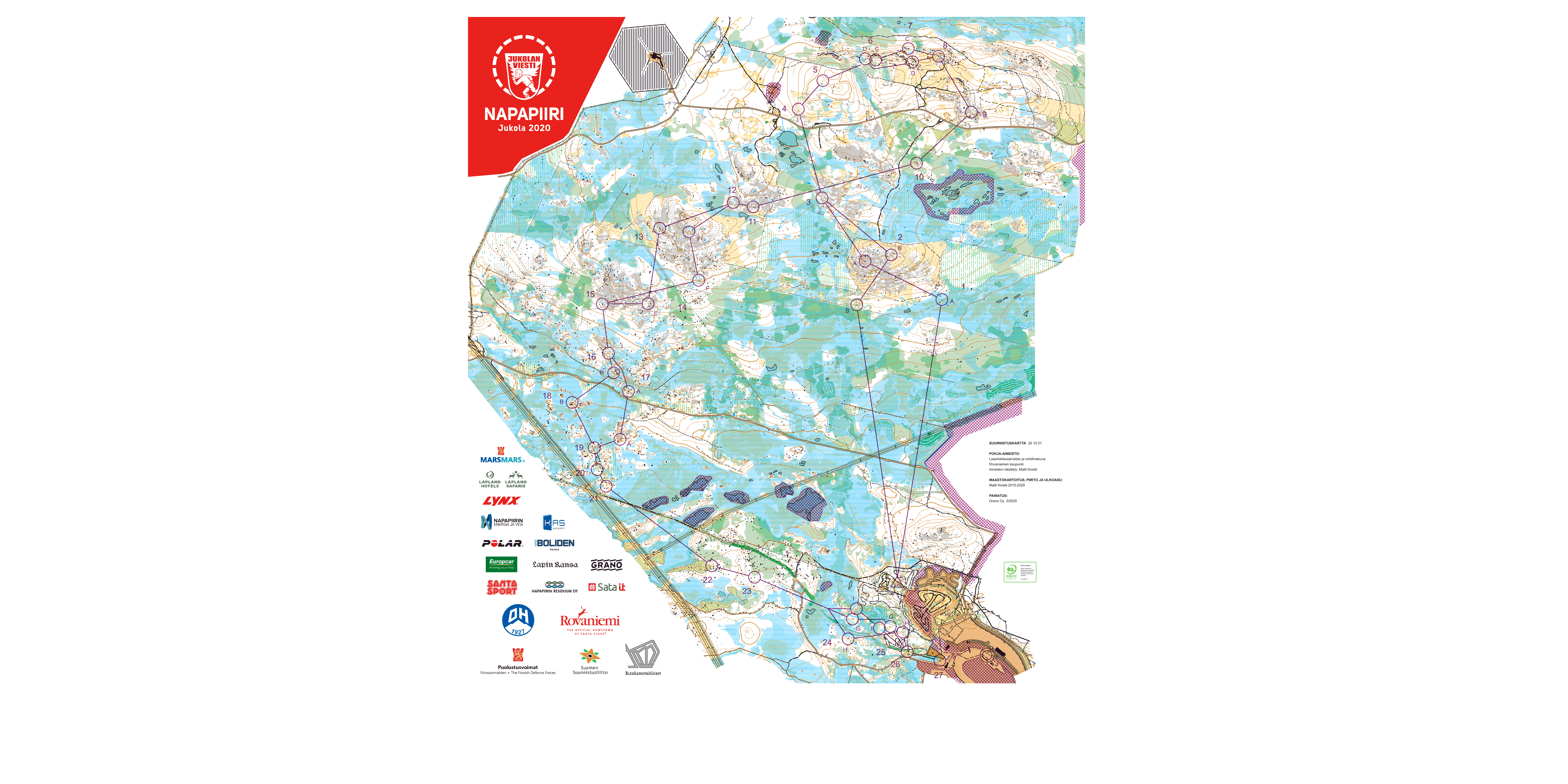 Jukola 2021, Rovaniemi (22/08/2021)