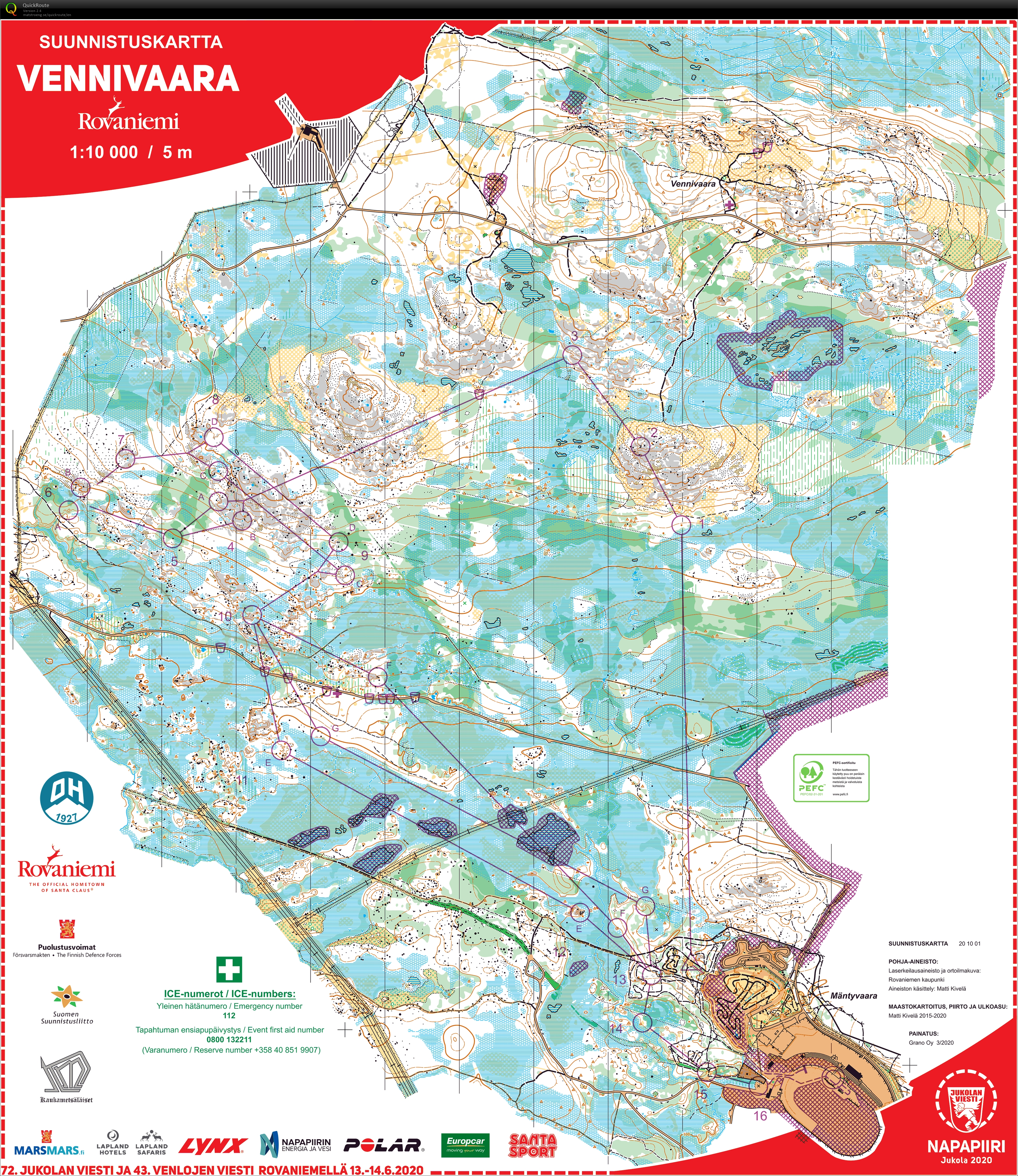 Jukola 2021 sträcka 6 (22/08/2021)
