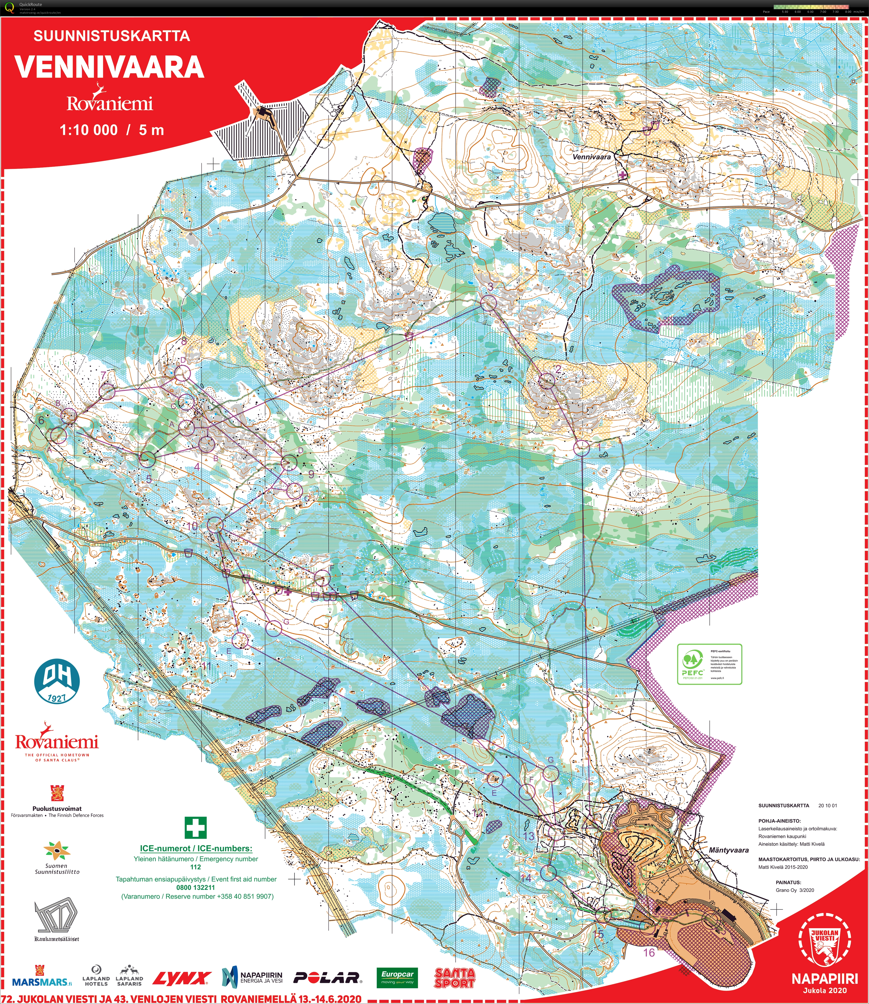 Jukola 2021 sträcka 6 (22/08/2021)
