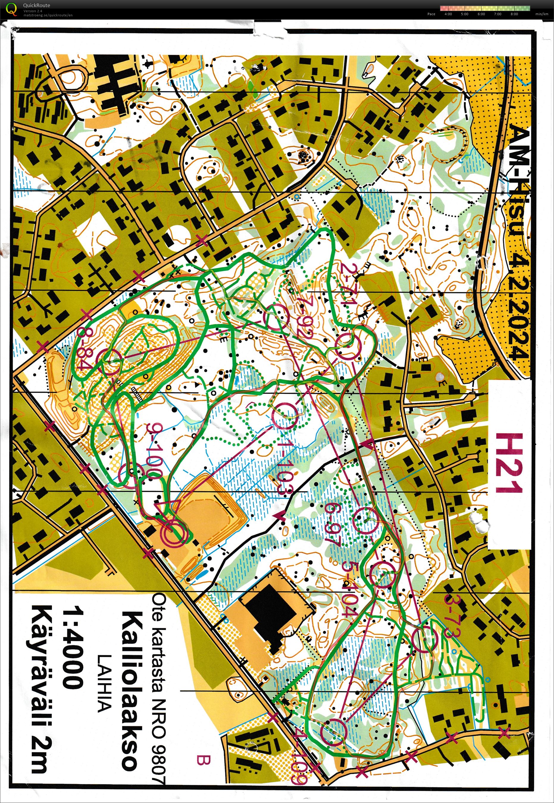 Ski-O DM sprintstafett (04.02.2024)